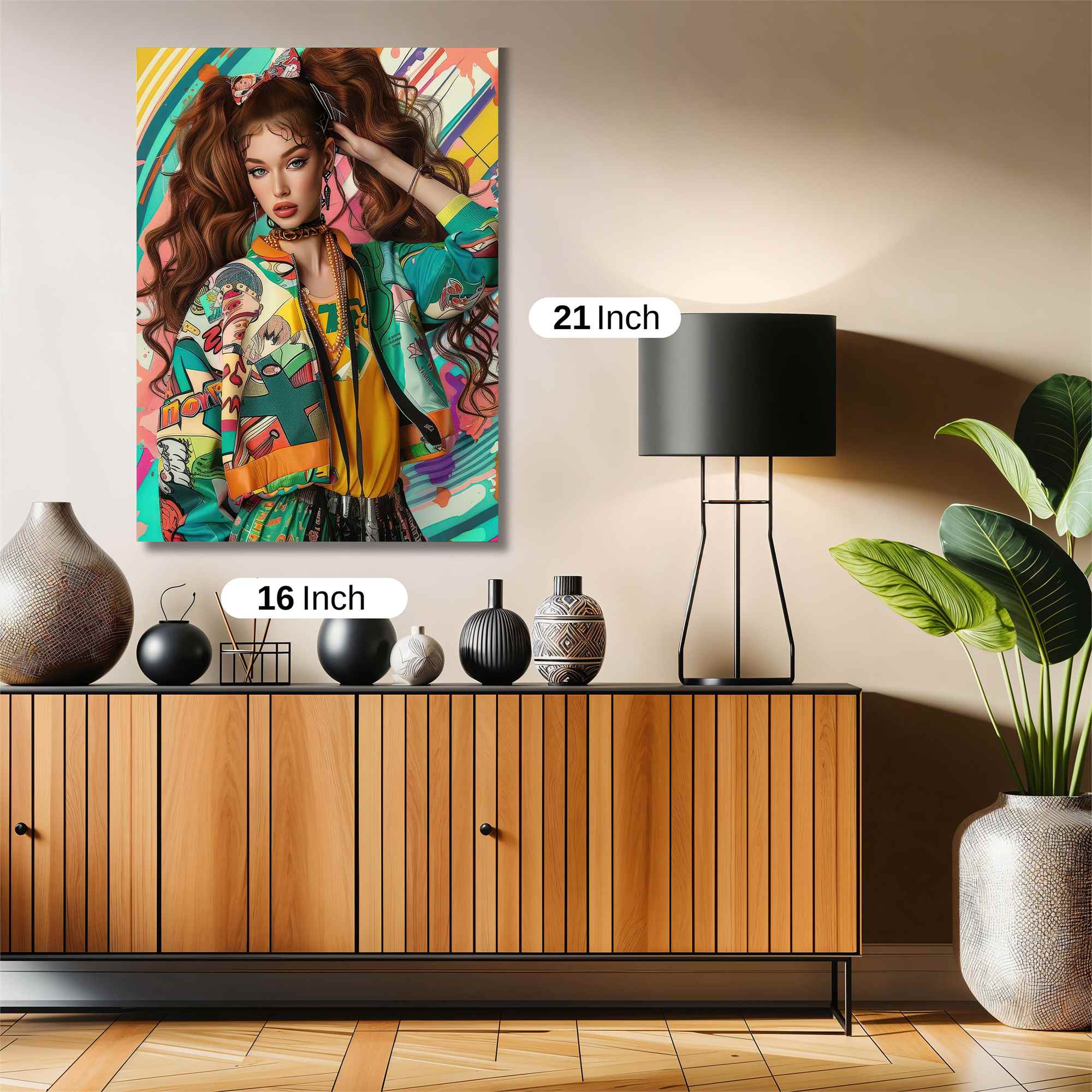 Retro Radiance Safe Wall Magnetic / M