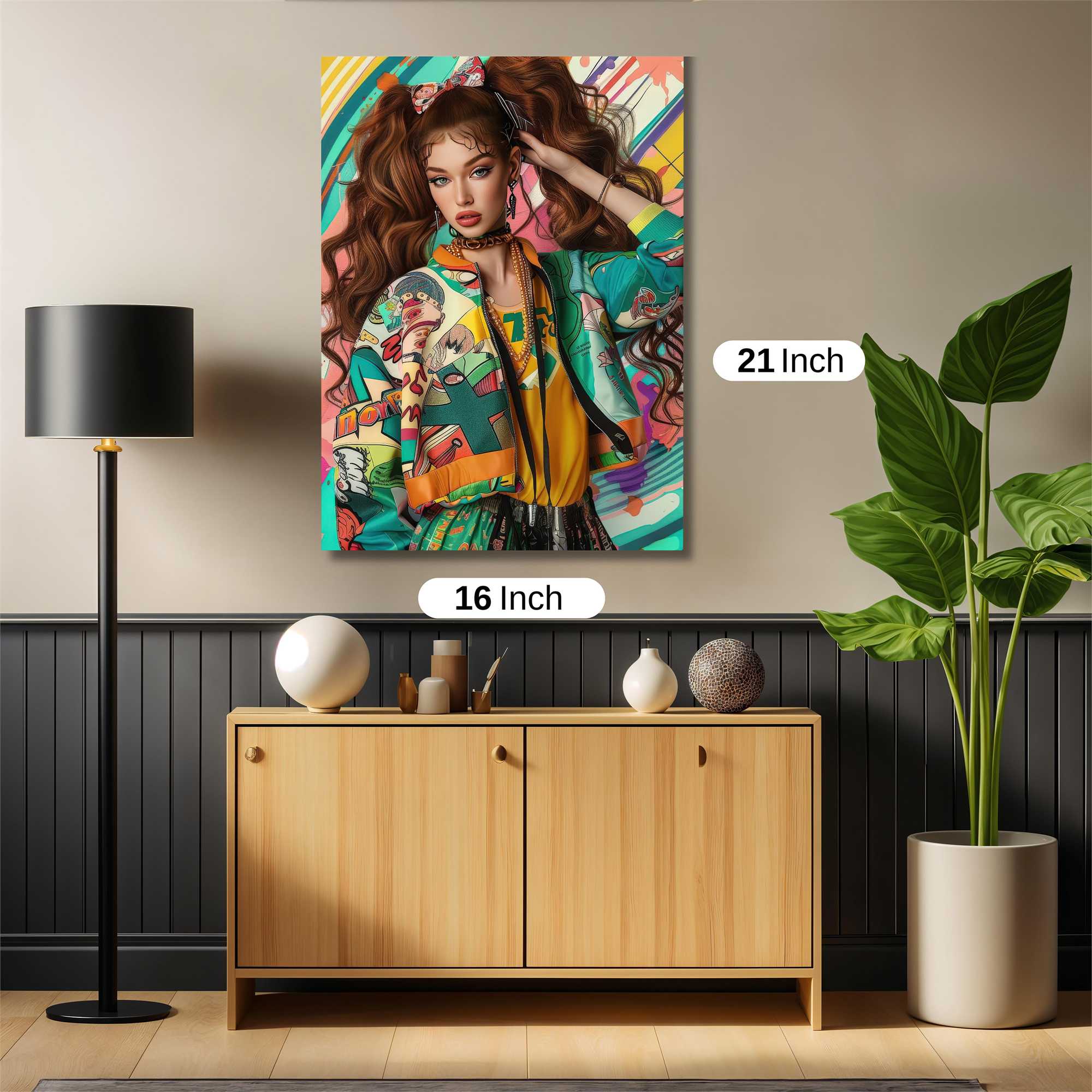 Retro Radiance Safe Wall Magnetic / M