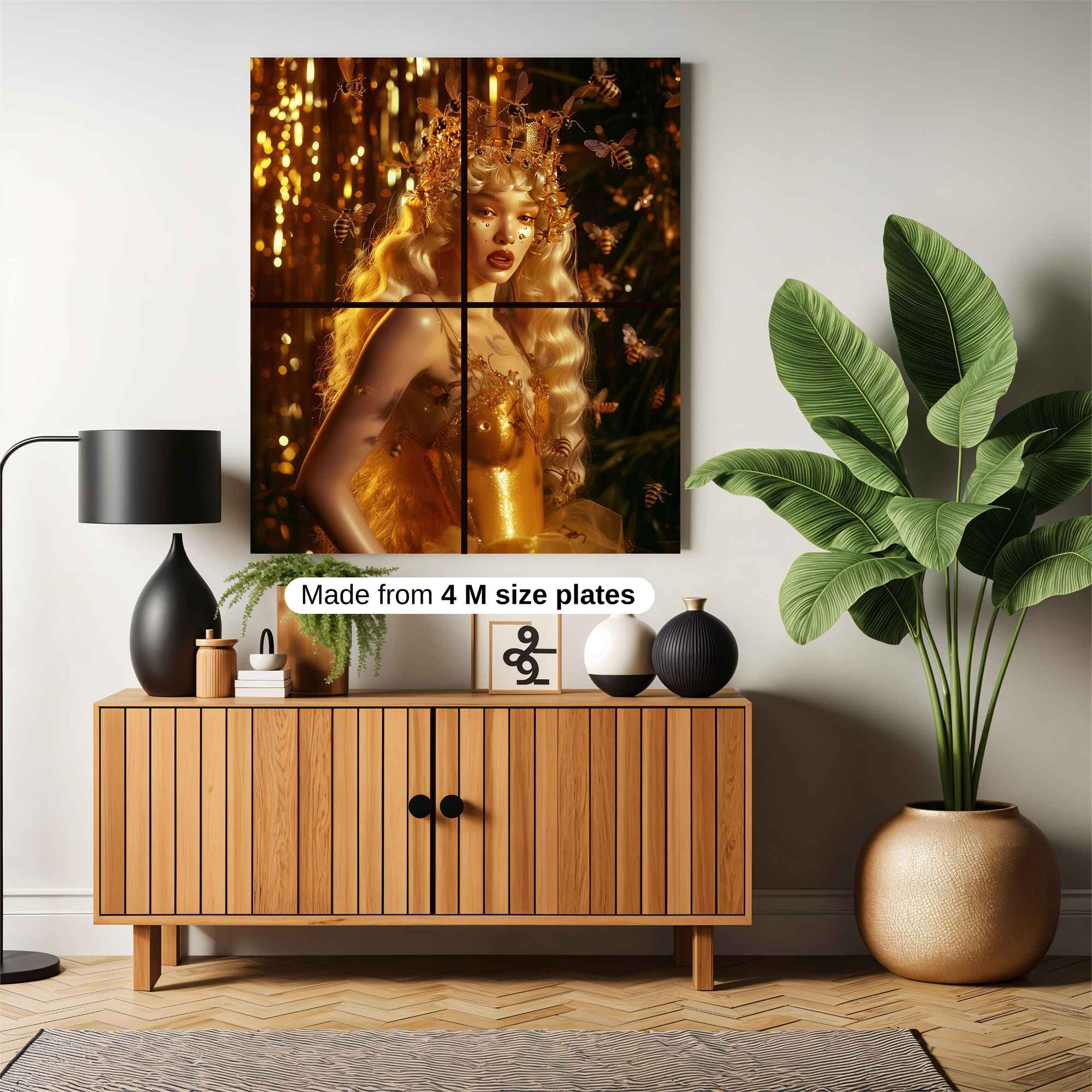 Golden Enchantment Safe Wall Magnetic / M