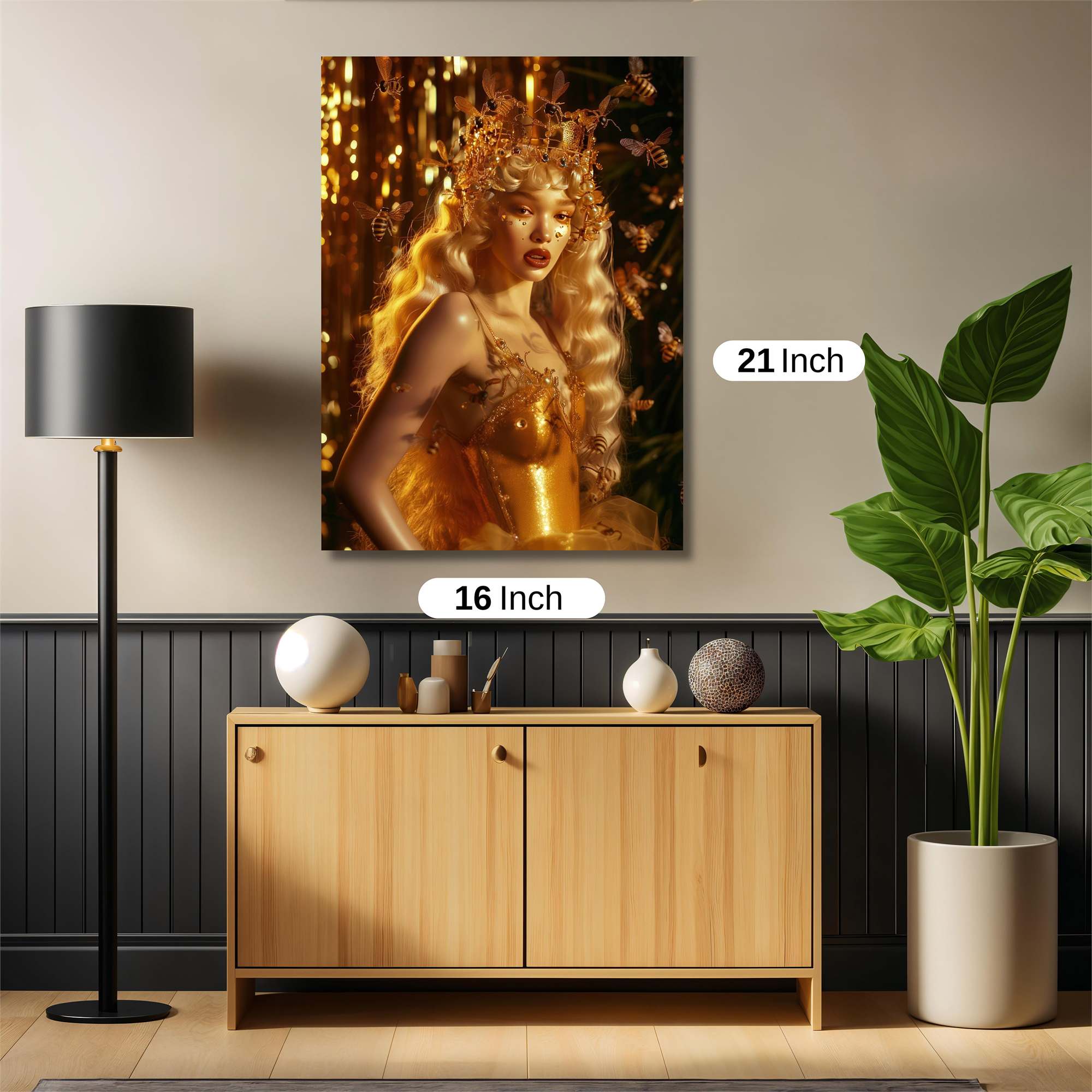 Golden Enchantment Safe Wall Magnetic / M