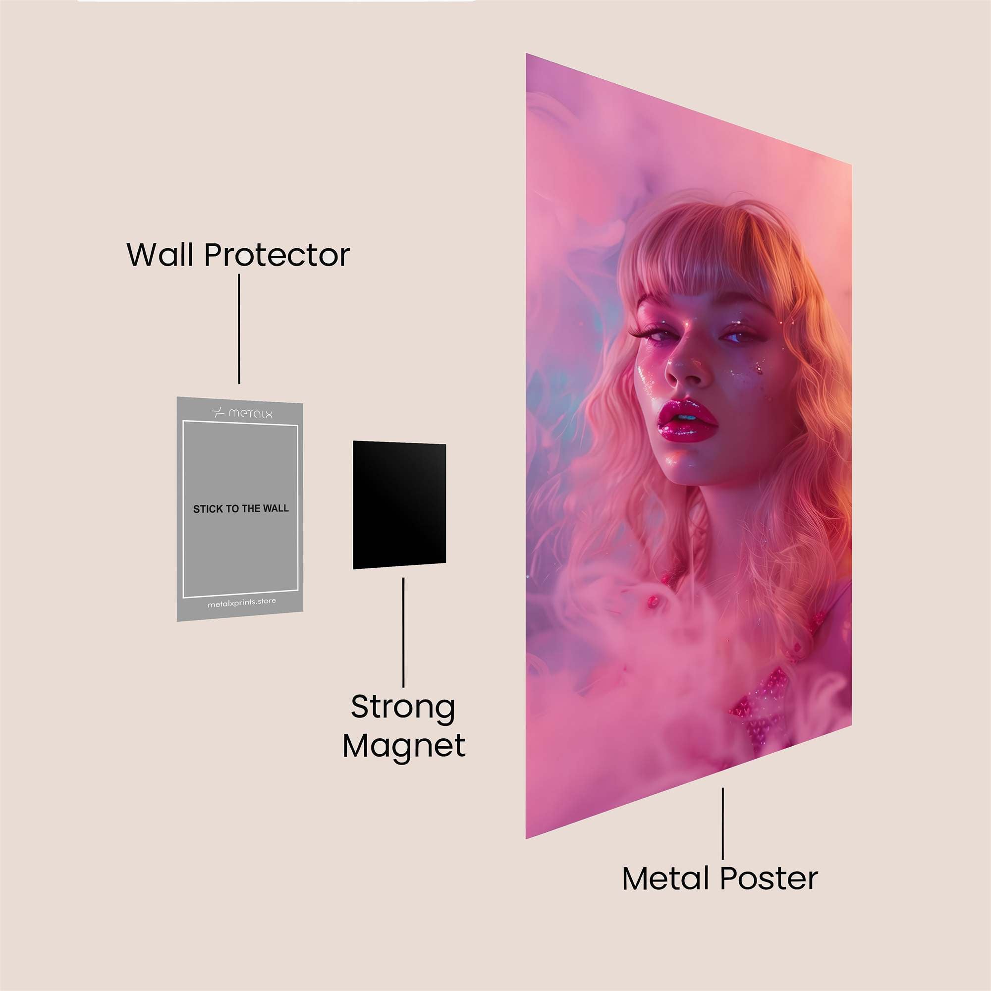Mystic Dream Safe Wall Magnetic / M