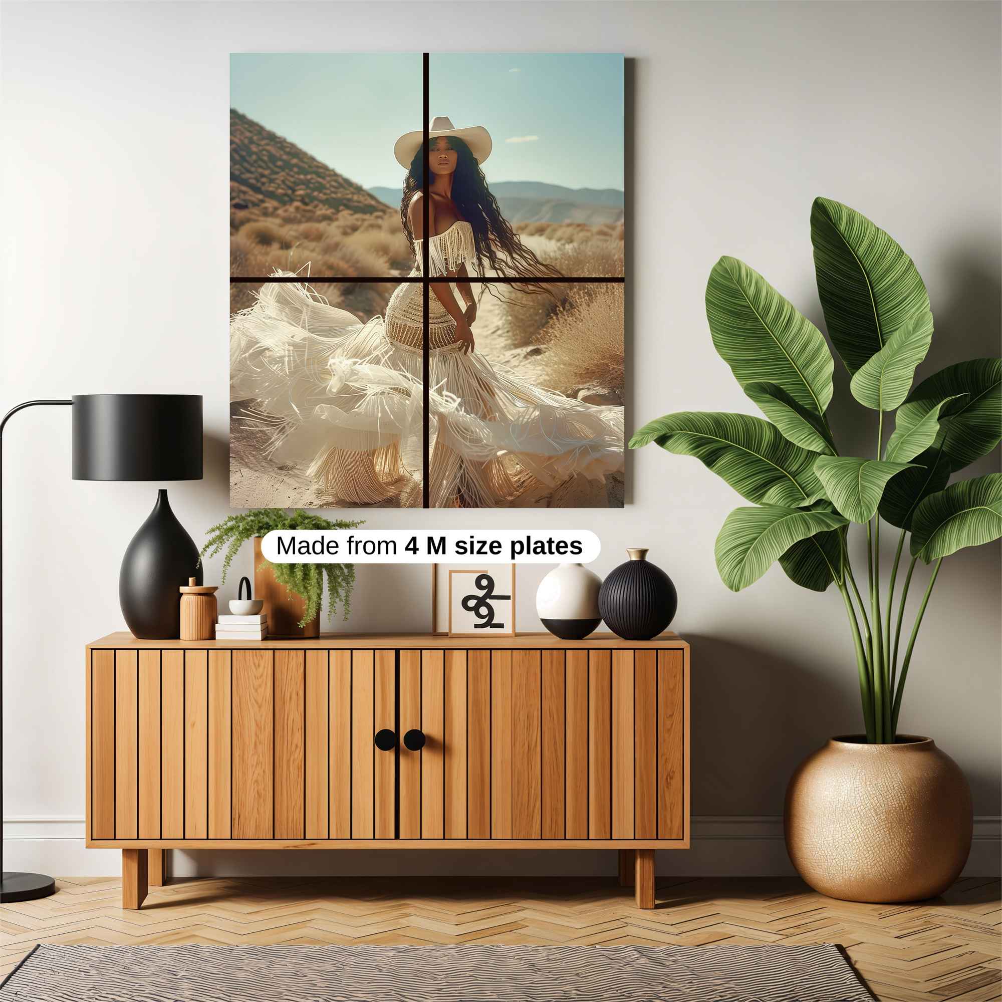 Cowgirl Serenity Safe Wall Magnetic / M