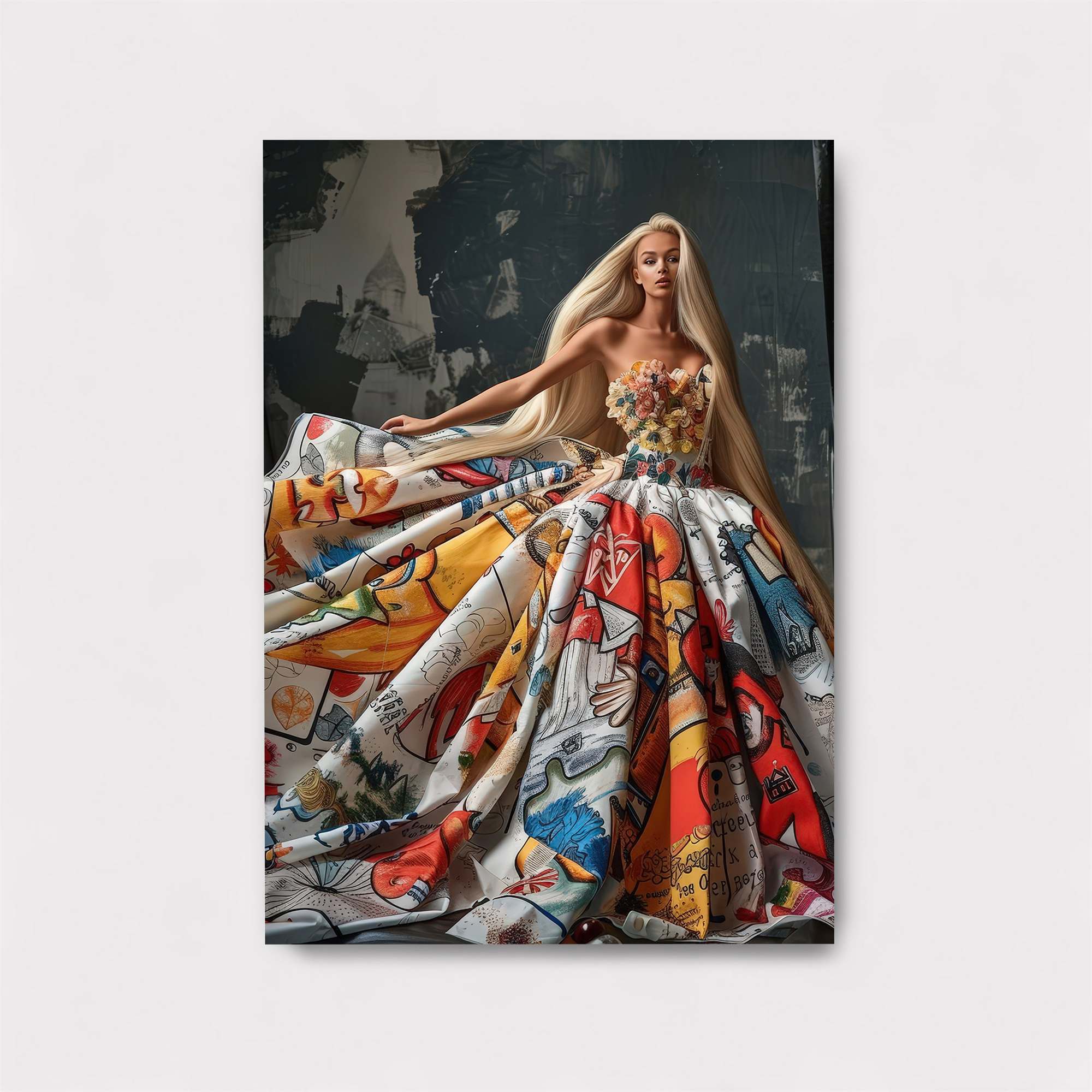 Artistic Whimsy Safe Wall Magnetic / M