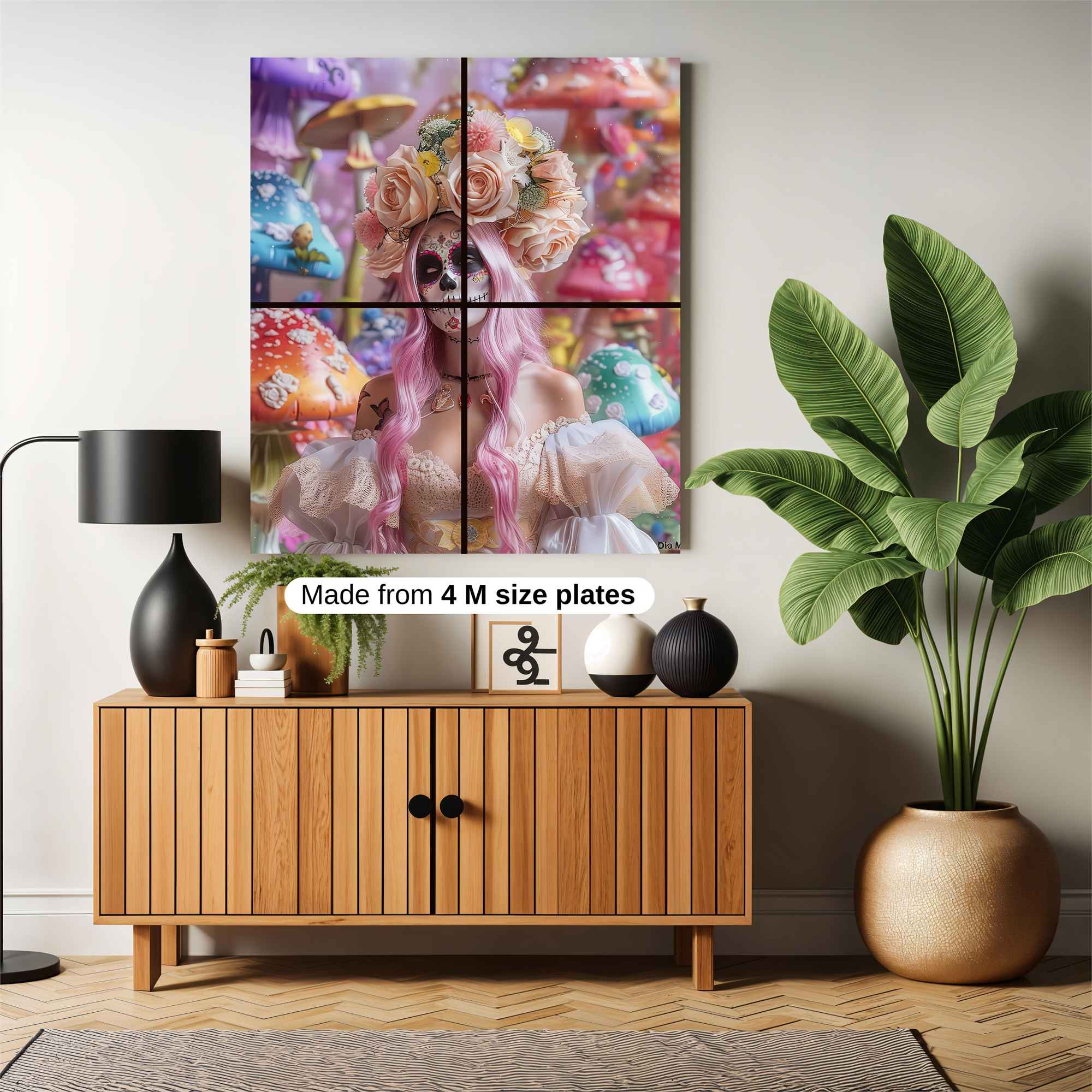 SugarSkullFantasy Safe Wall Magnetic / M