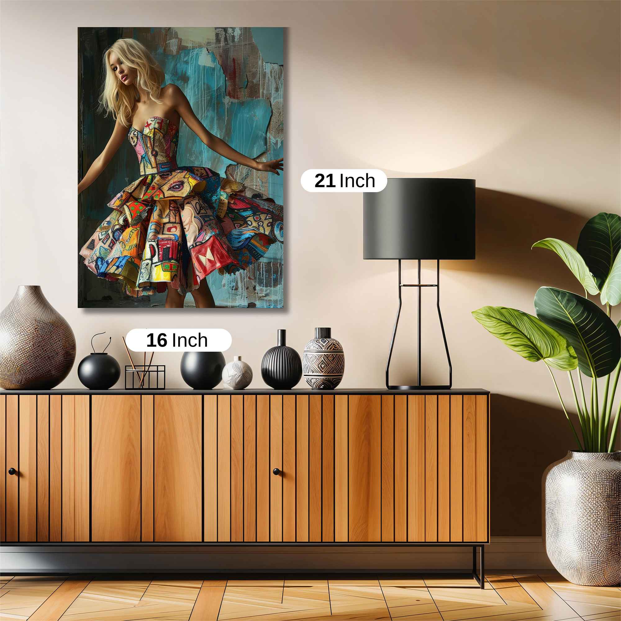 Artistic Whimsy Safe Wall Magnetic / M