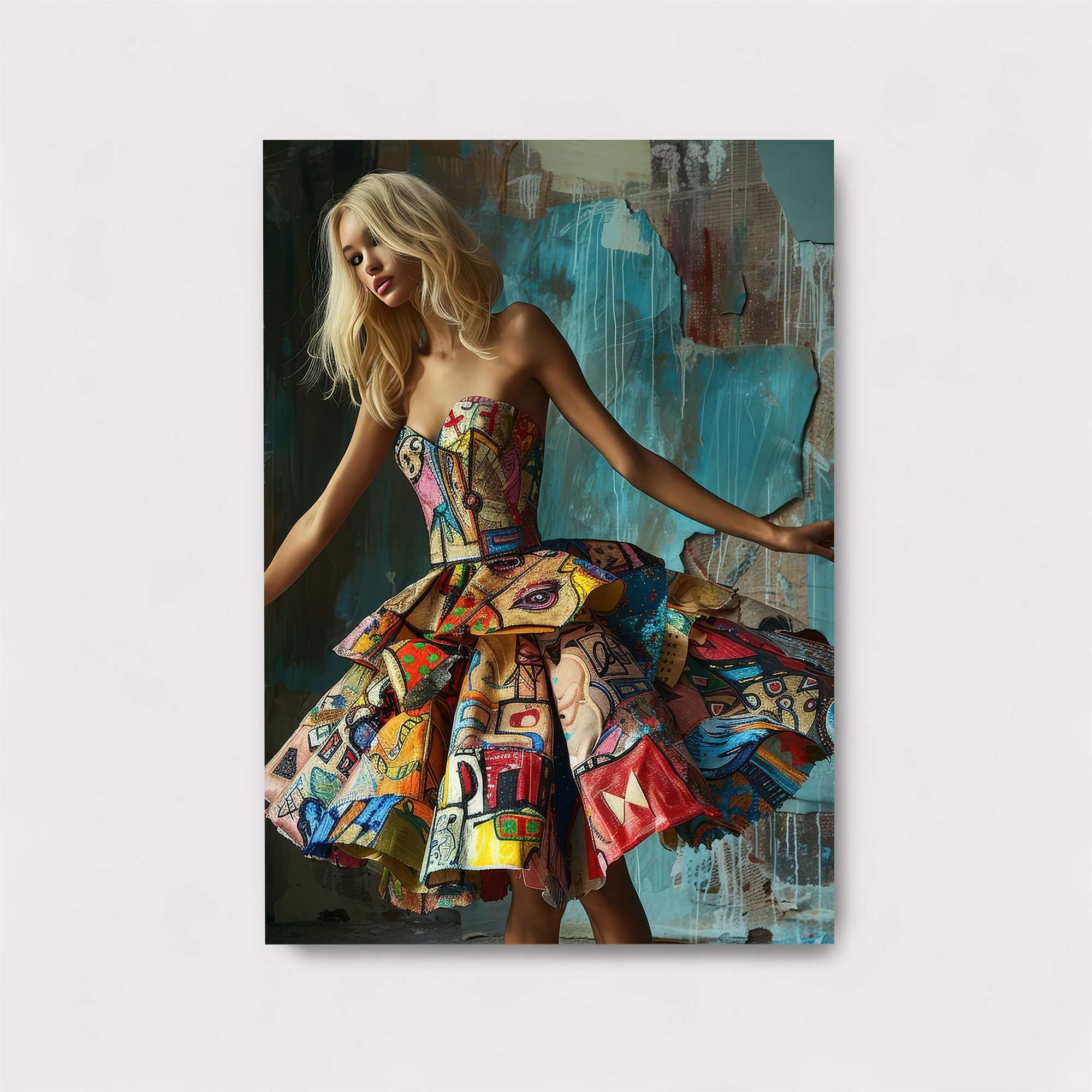 Artistic Whimsy Safe Wall Magnetic / M