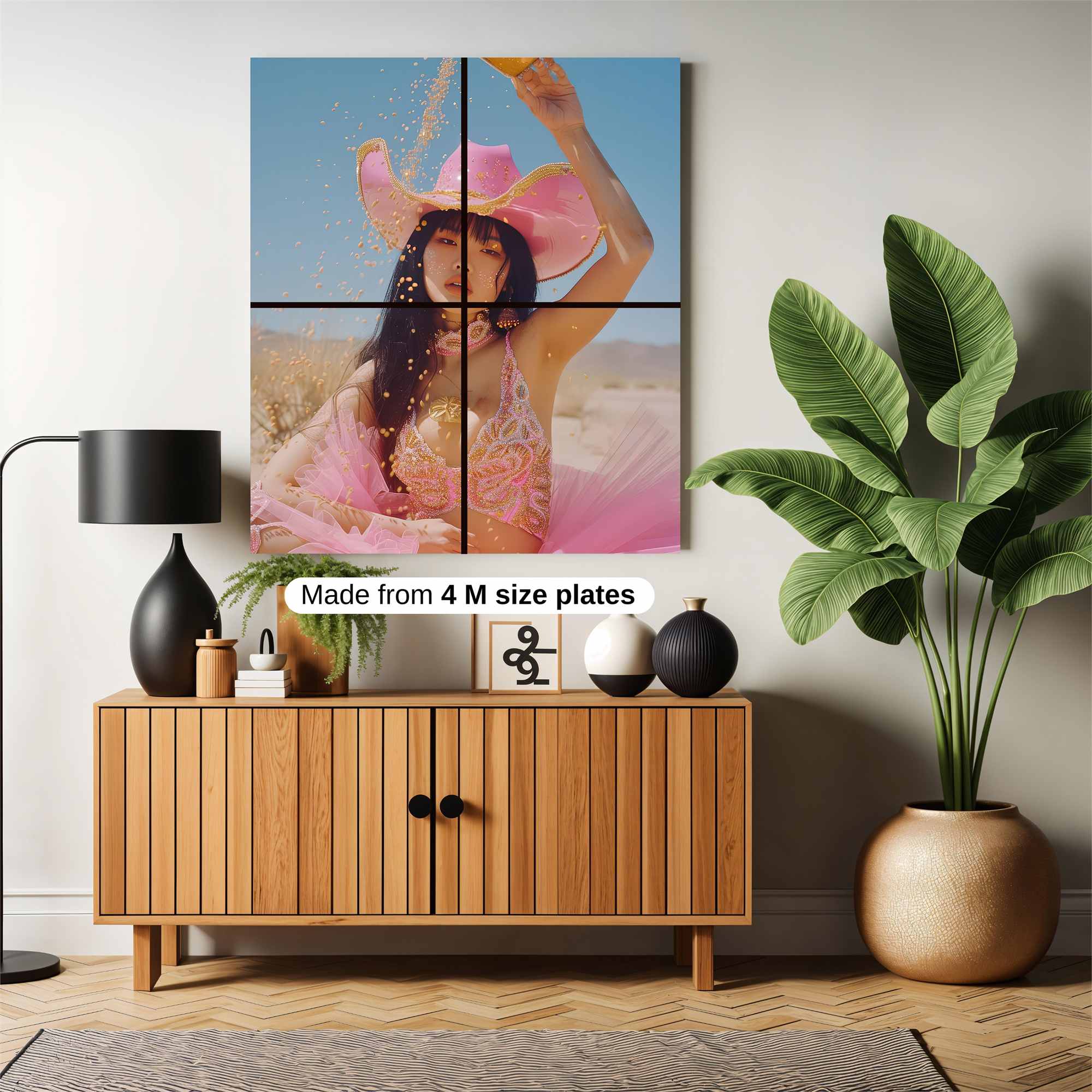 Cowgirl Whimsy Safe Wall Magnetic / M