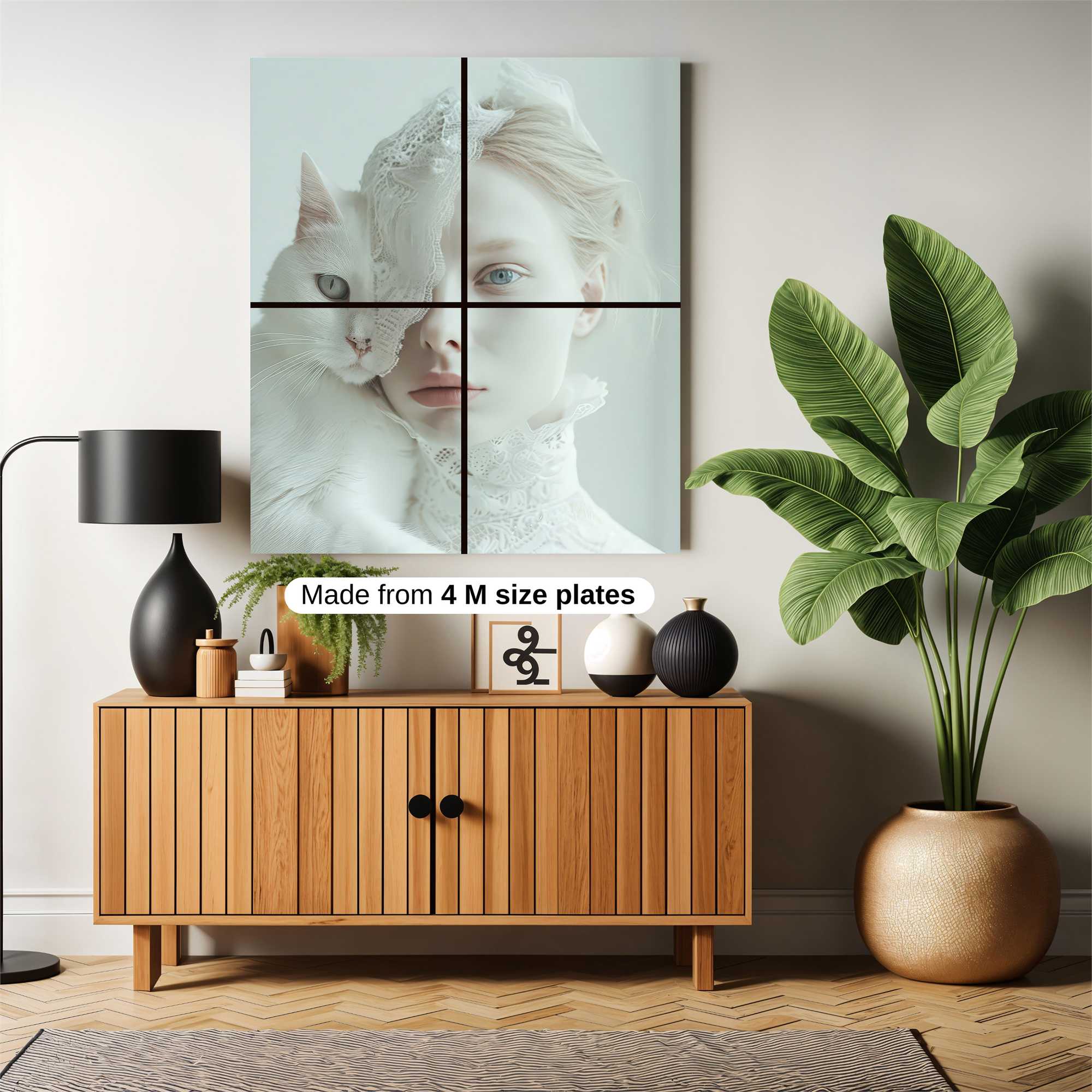 Cat Serenity Safe Wall Magnetic / M