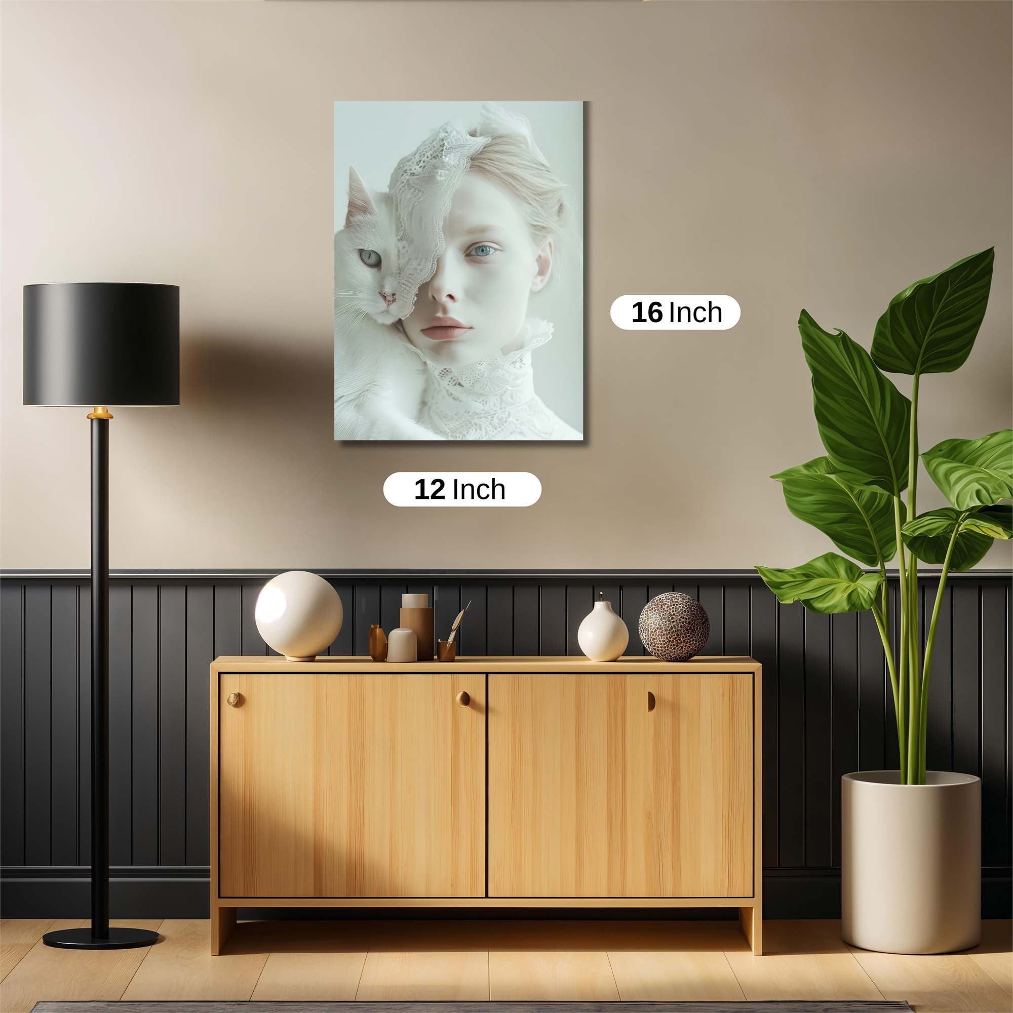 Cat Serenity Safe Wall Magnetic / M