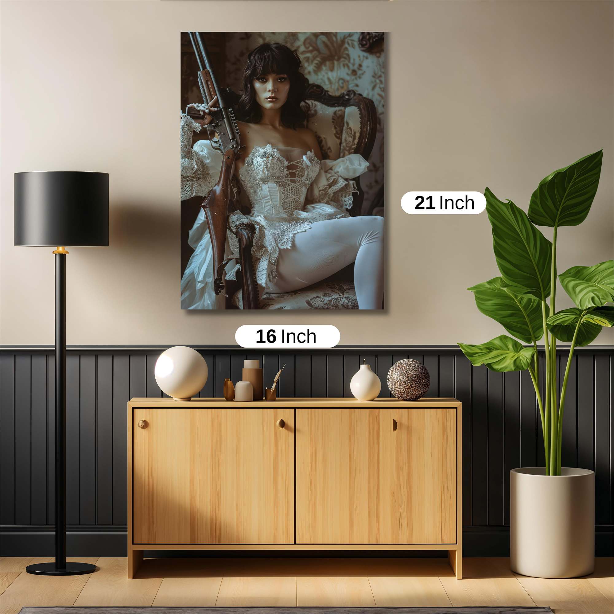 Madame Menace Safe Wall Magnetic / M