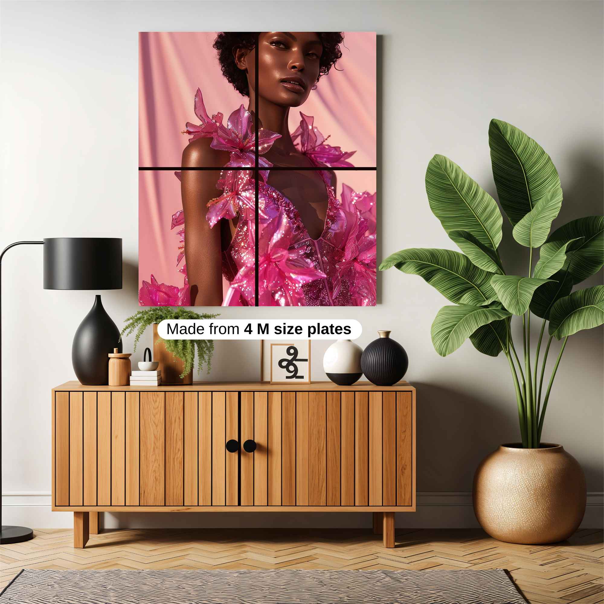 Graceful Bloom Safe Wall Magnetic / M