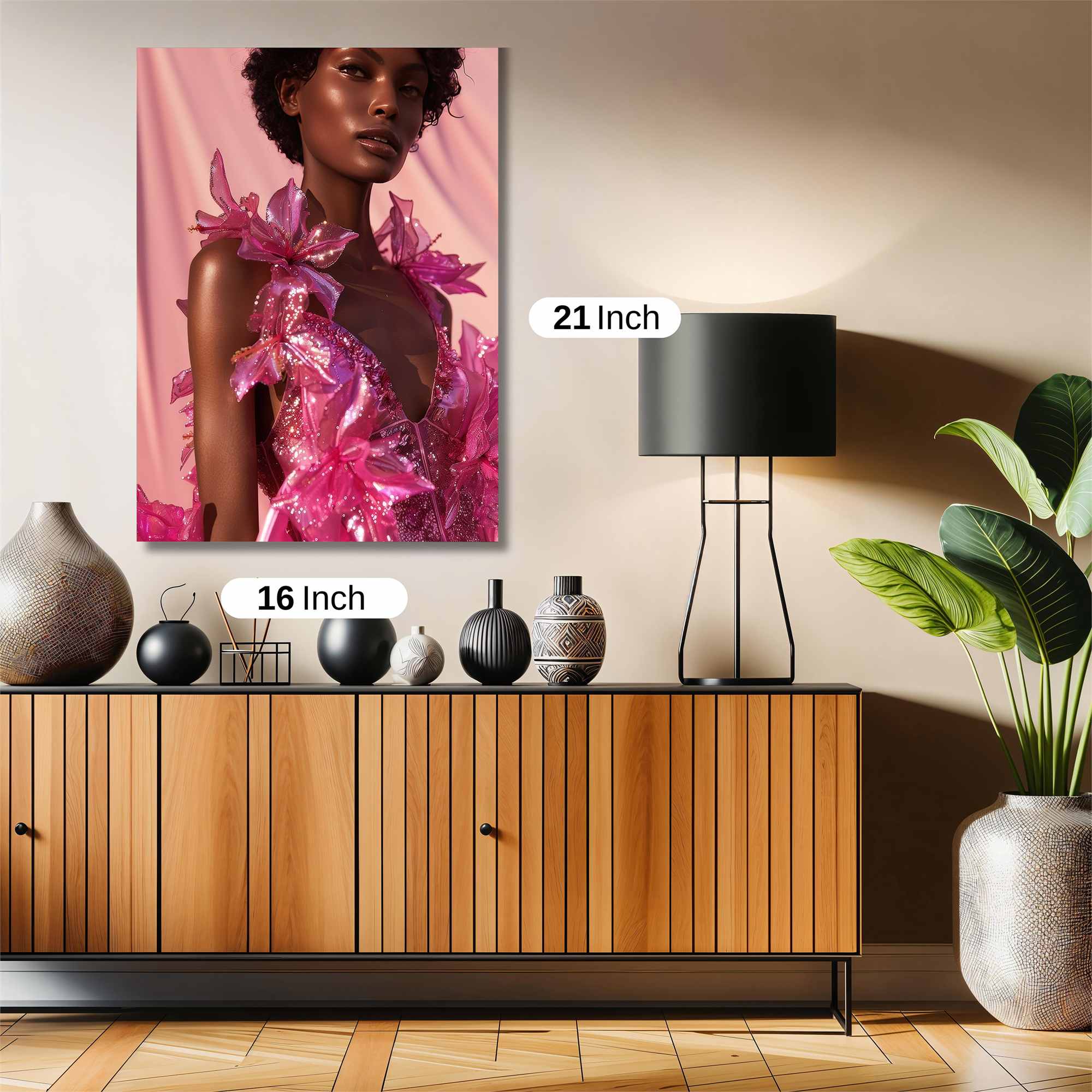 Graceful Bloom Safe Wall Magnetic / M
