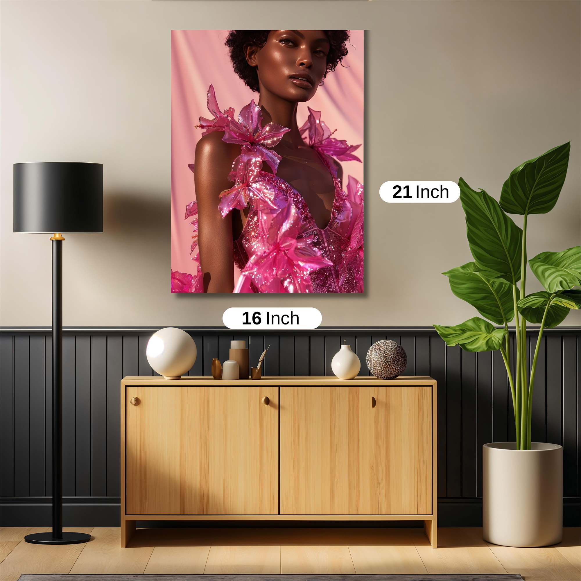 Graceful Bloom Safe Wall Magnetic / M