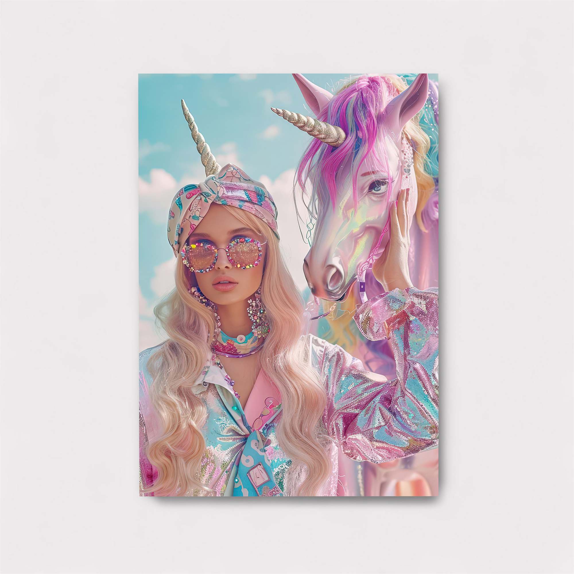Unicorn Whimsy Safe Wall Magnetic / M