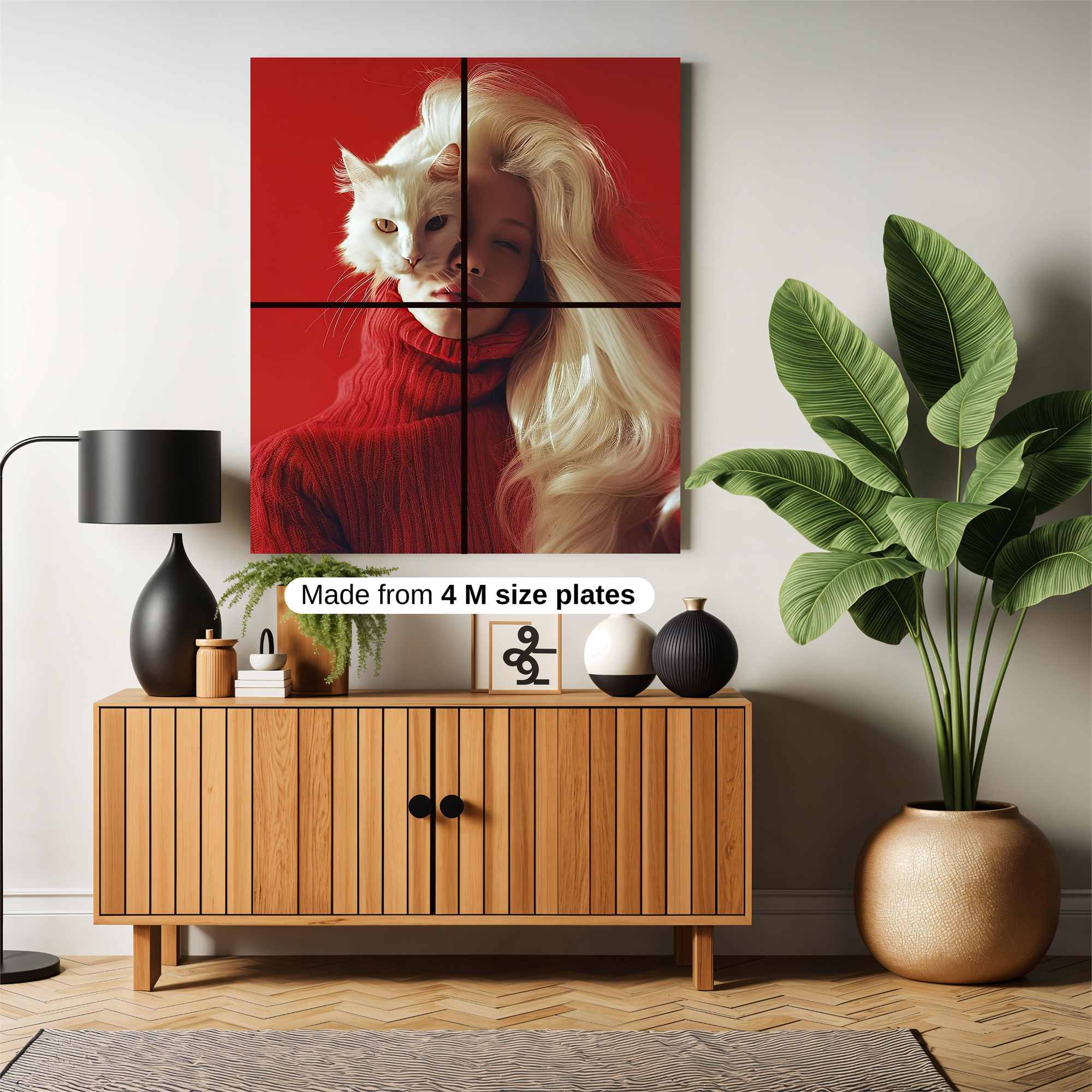 Cat Enigma Safe Wall Magnetic / M