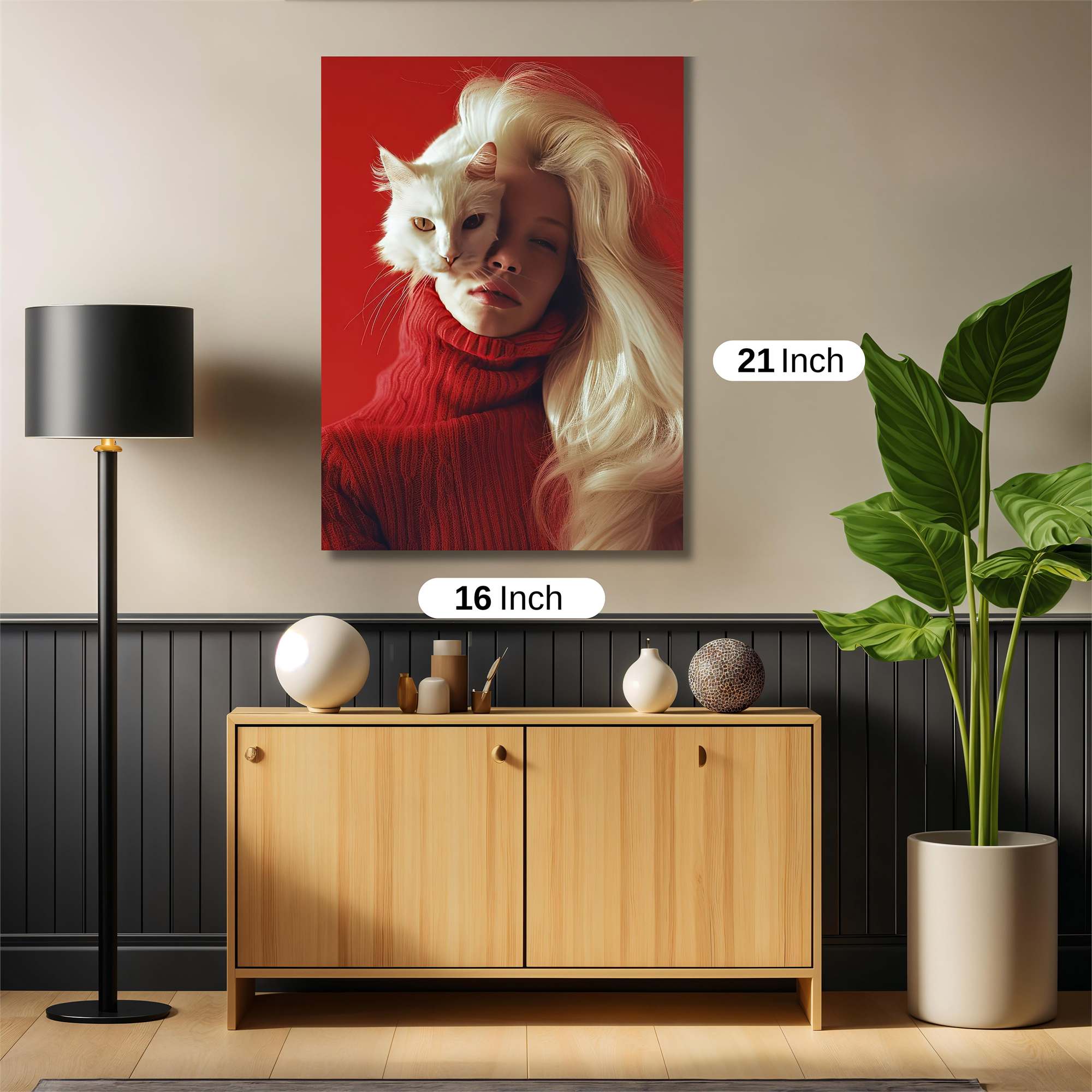 Cat Enigma Safe Wall Magnetic / M