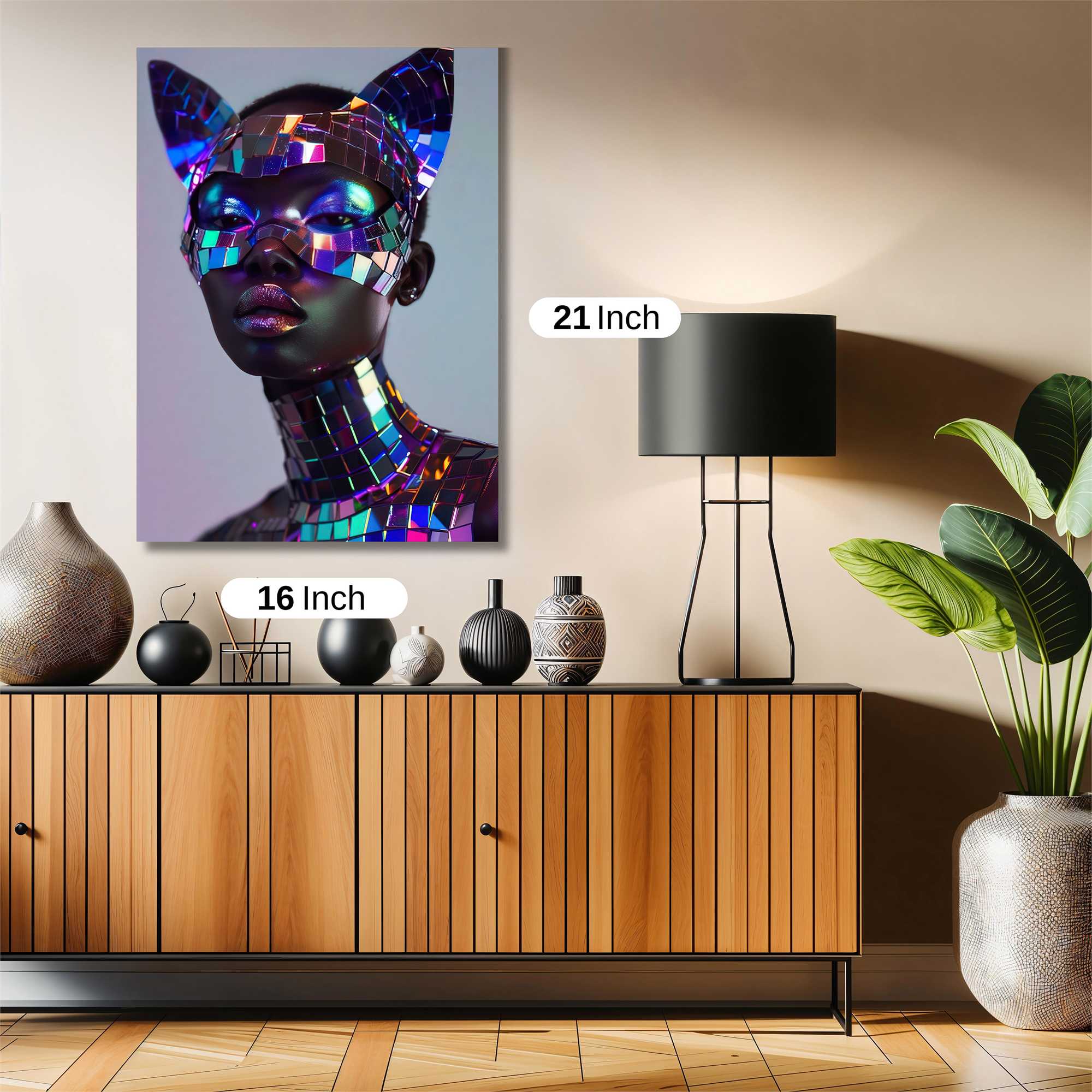 Mosaic Mystery Safe Wall Magnetic / M