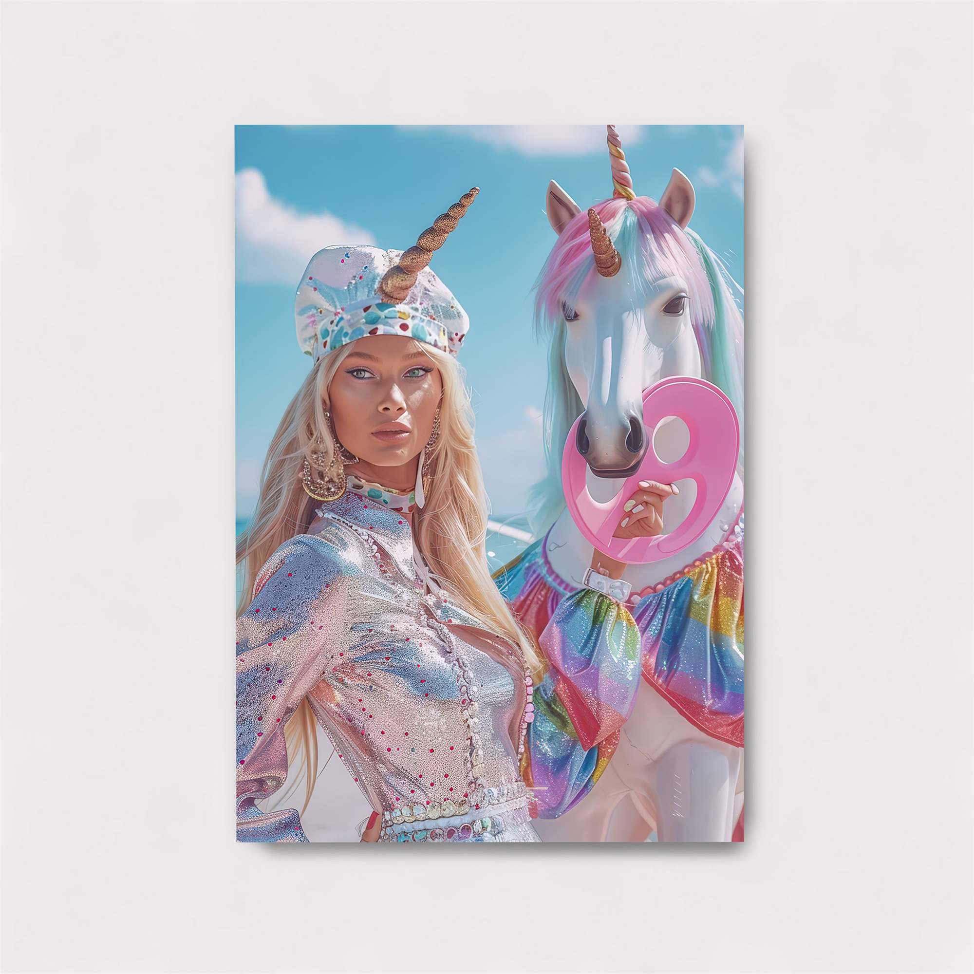 Unicorn Whimsy Safe Wall Magnetic / M