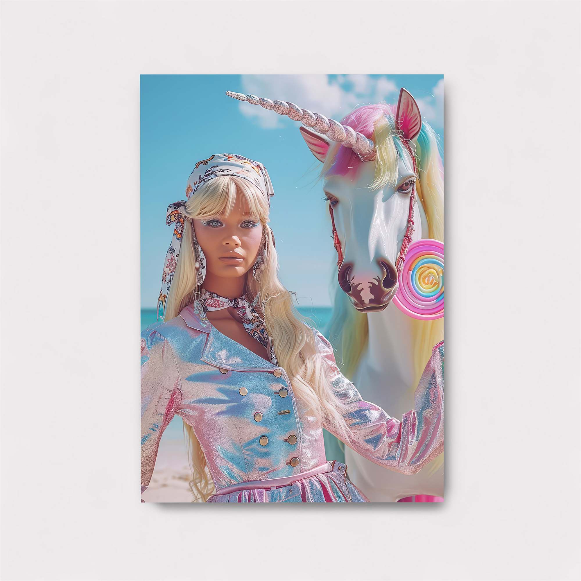 Unicorn Whimsy Safe Wall Magnetic / M