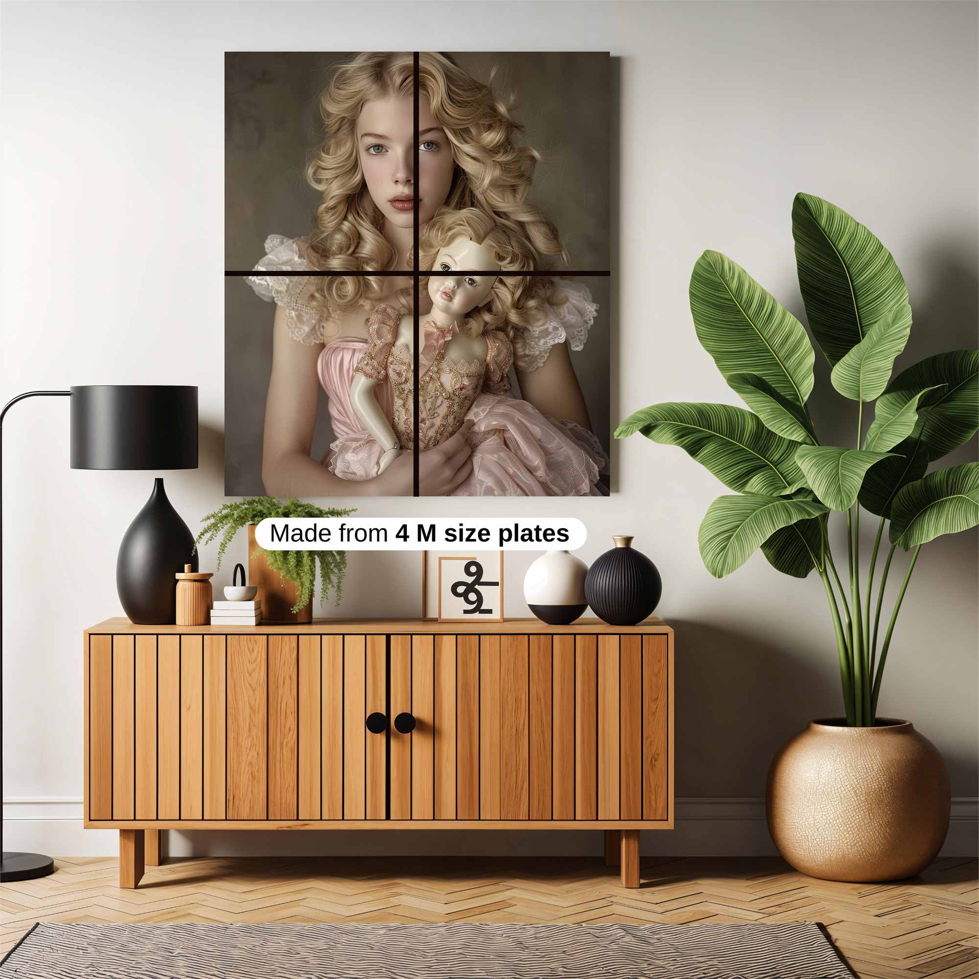 Doll Eerie Safe Wall Magnetic / M