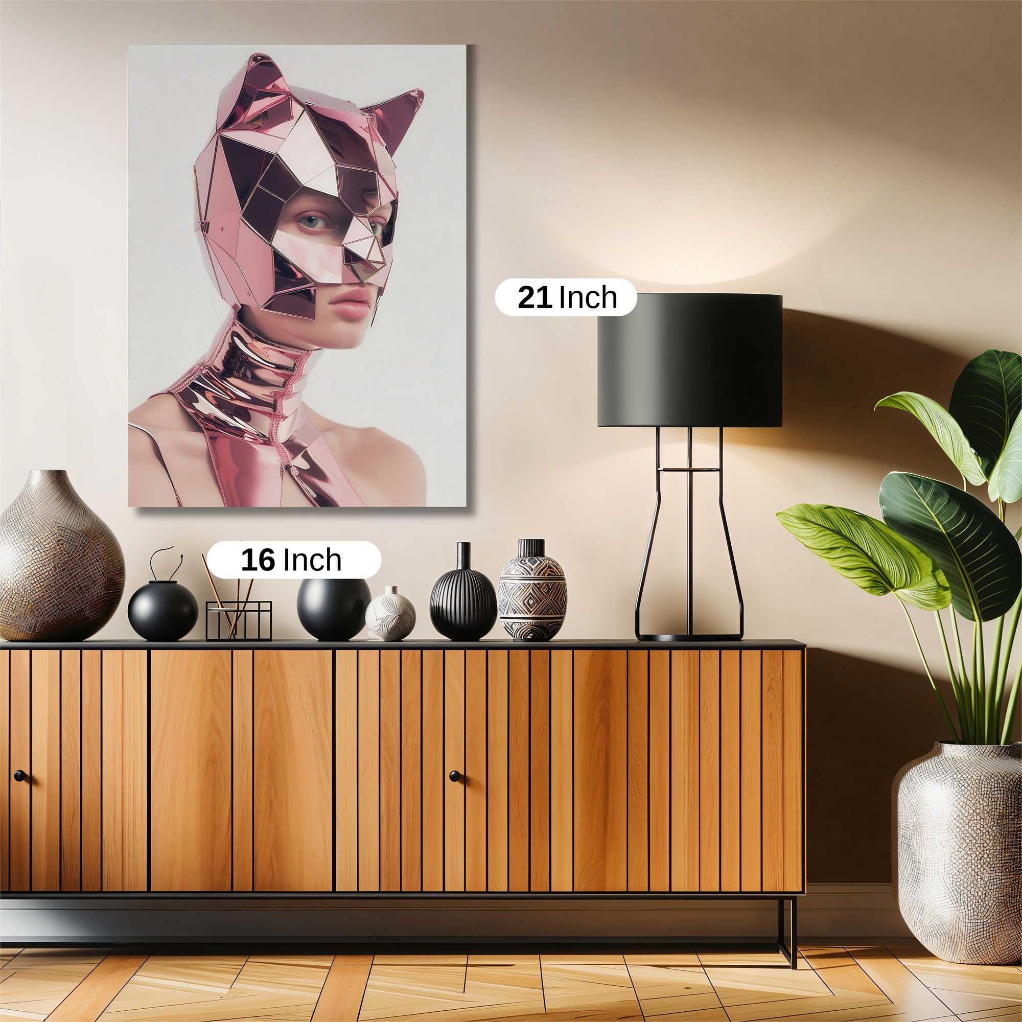 Feline Futurism Safe Wall Magnetic / M