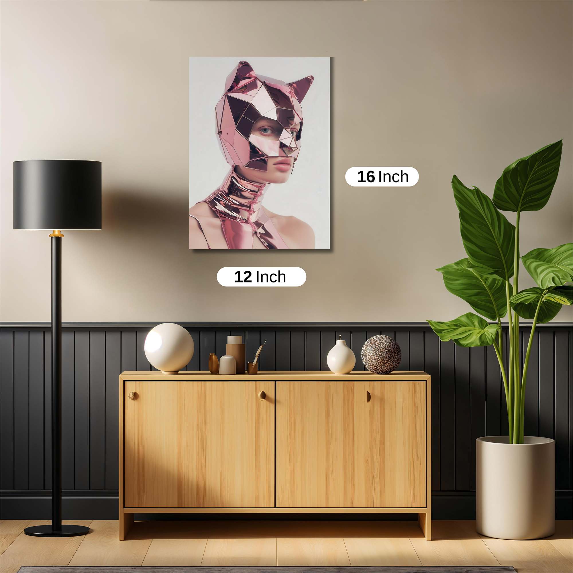 Feline Futurism Safe Wall Magnetic / M