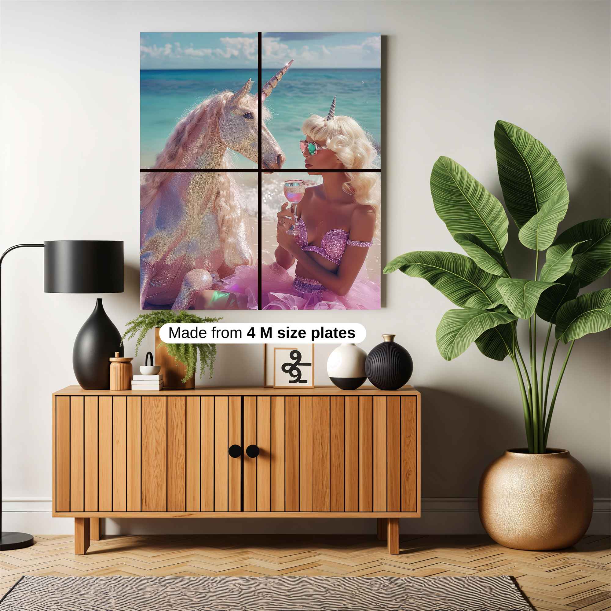 Unicorn Bliss Safe Wall Magnetic / M