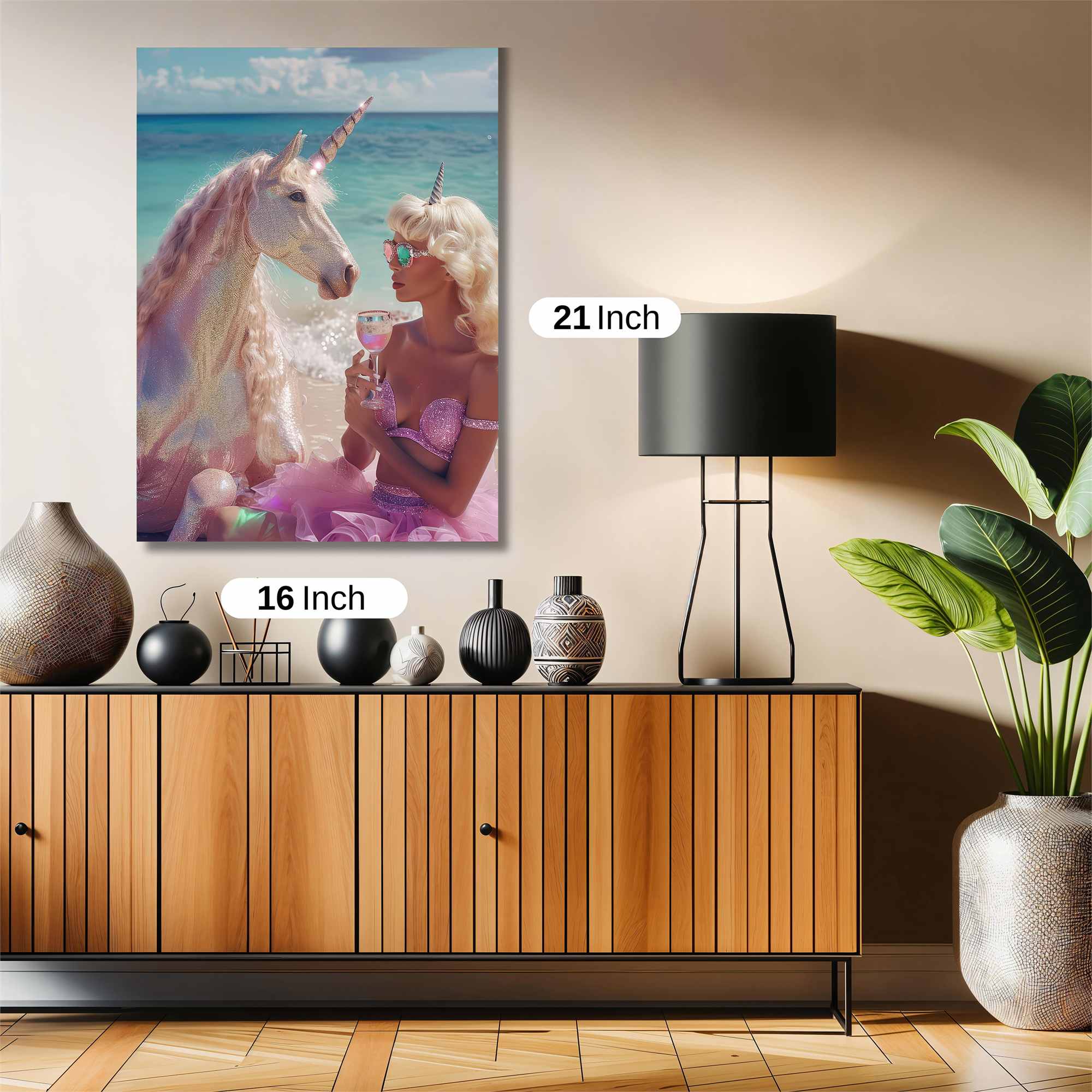 Unicorn Bliss Safe Wall Magnetic / M