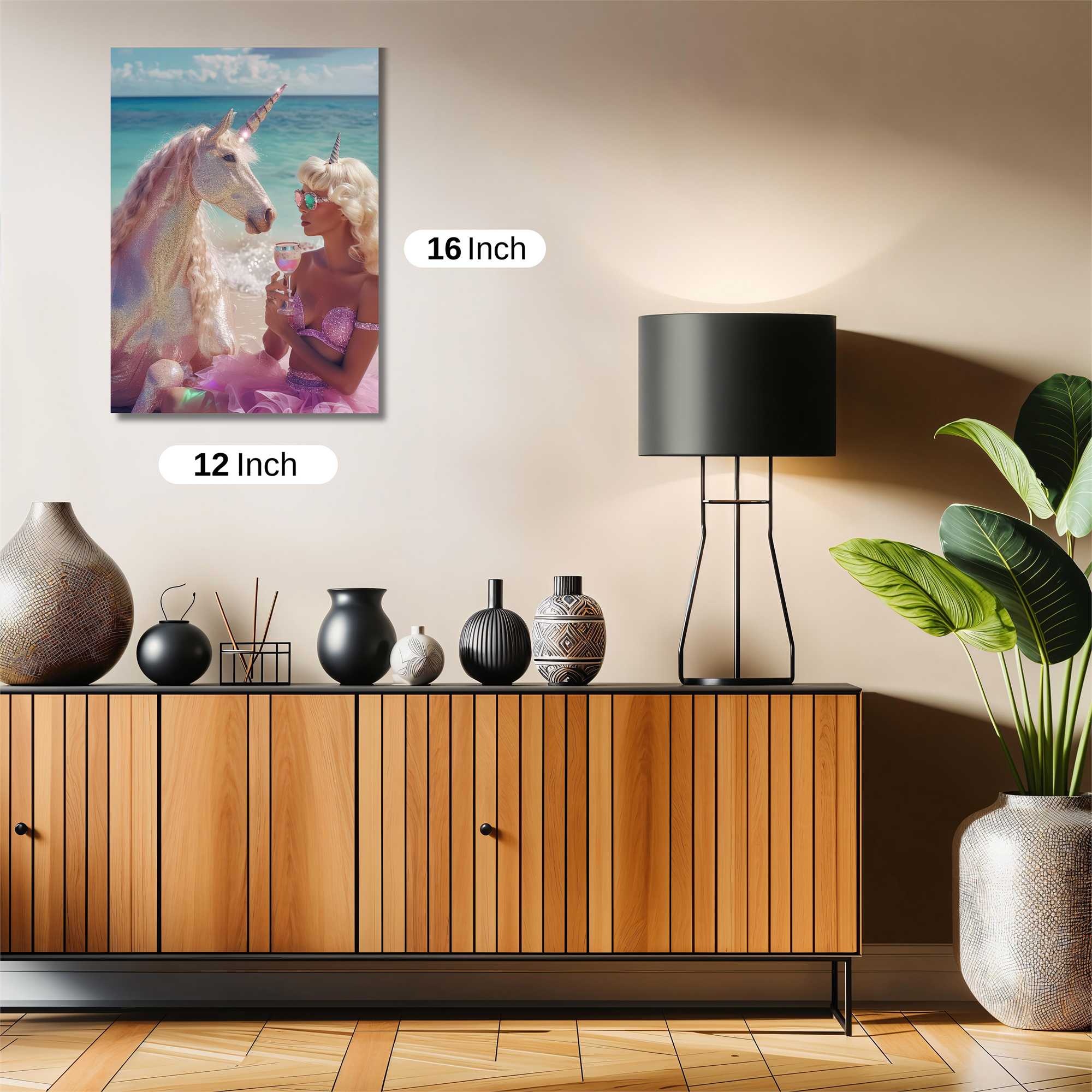 Unicorn Bliss Safe Wall Magnetic / M