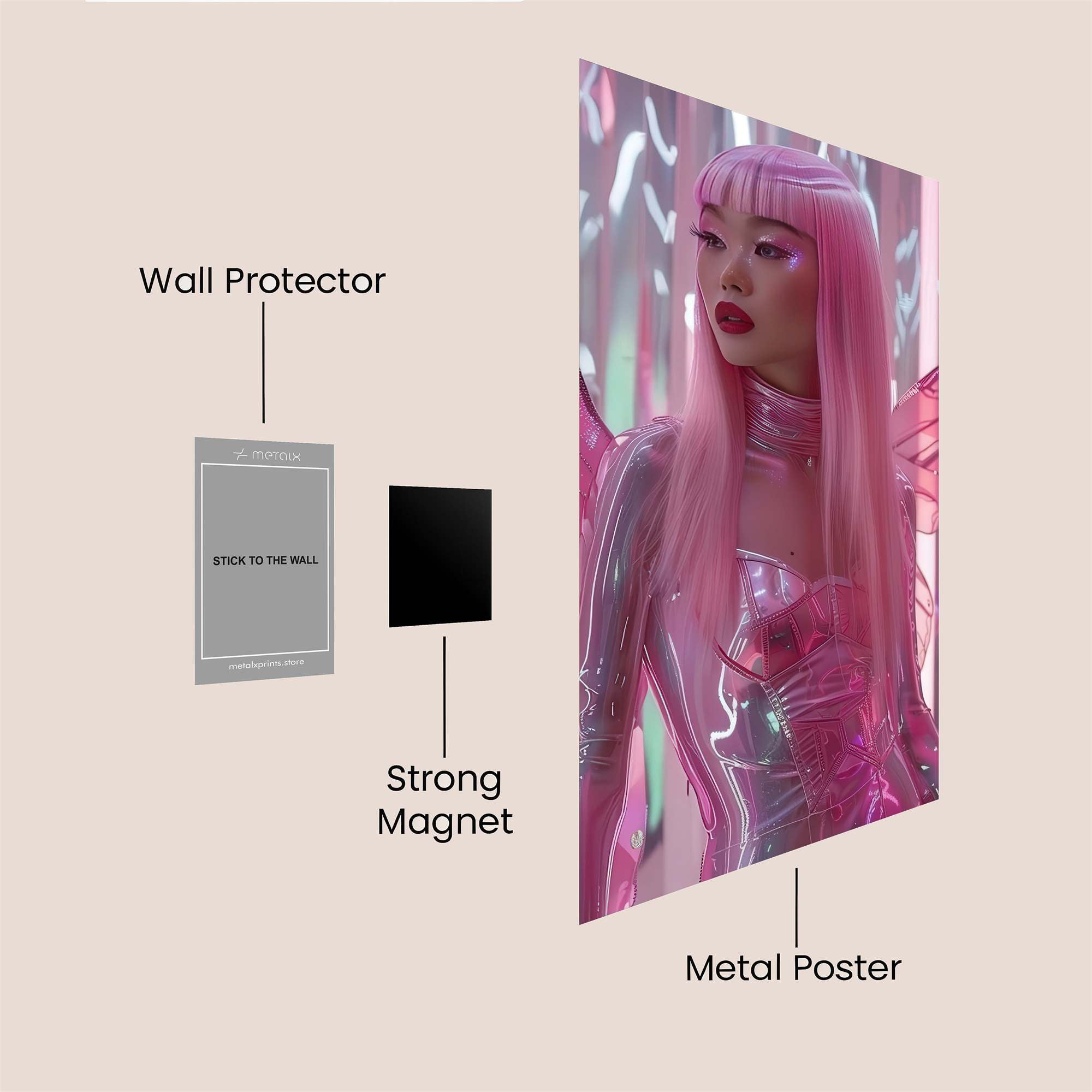 Fairy Euphoria Safe Wall Magnetic / M