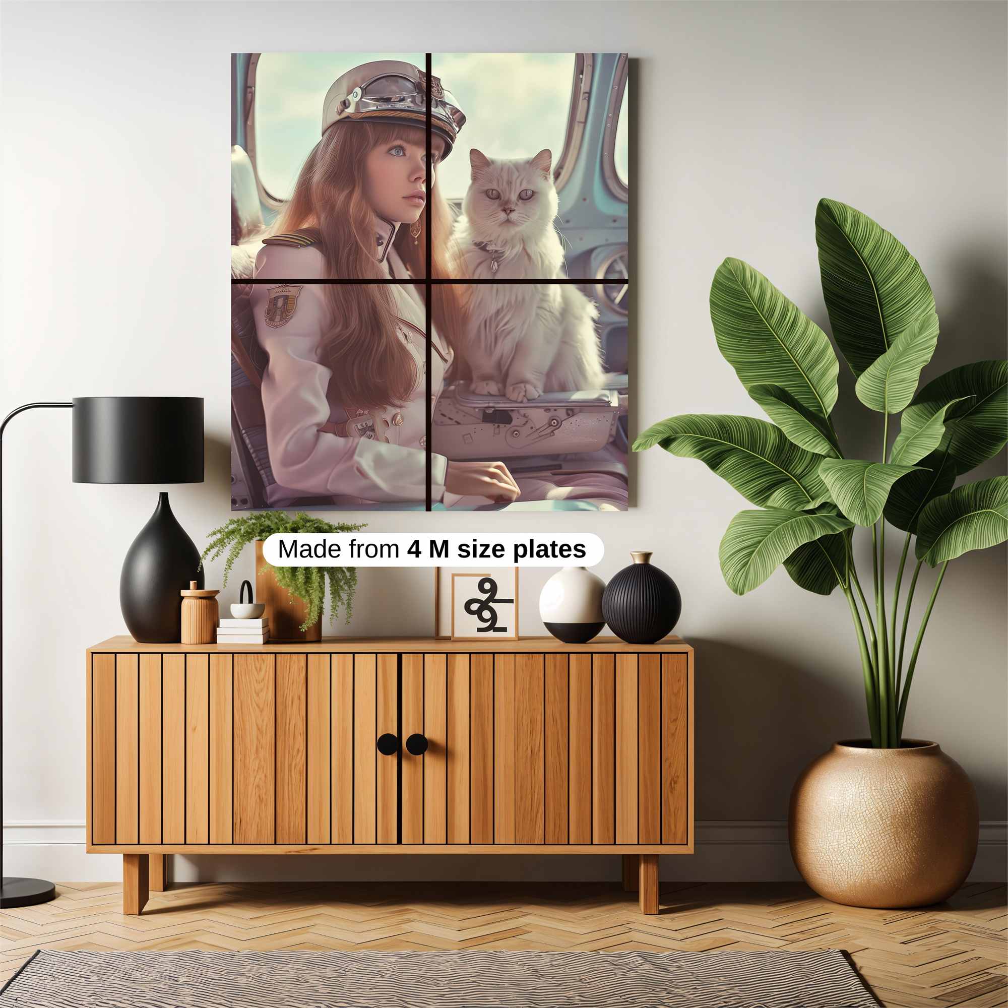 Captain Serene Safe Wall Magnetic / M