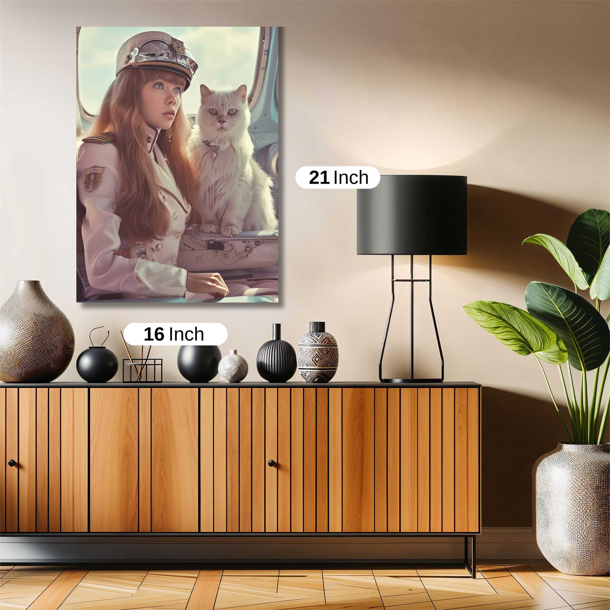 Captain Serene Safe Wall Magnetic / M