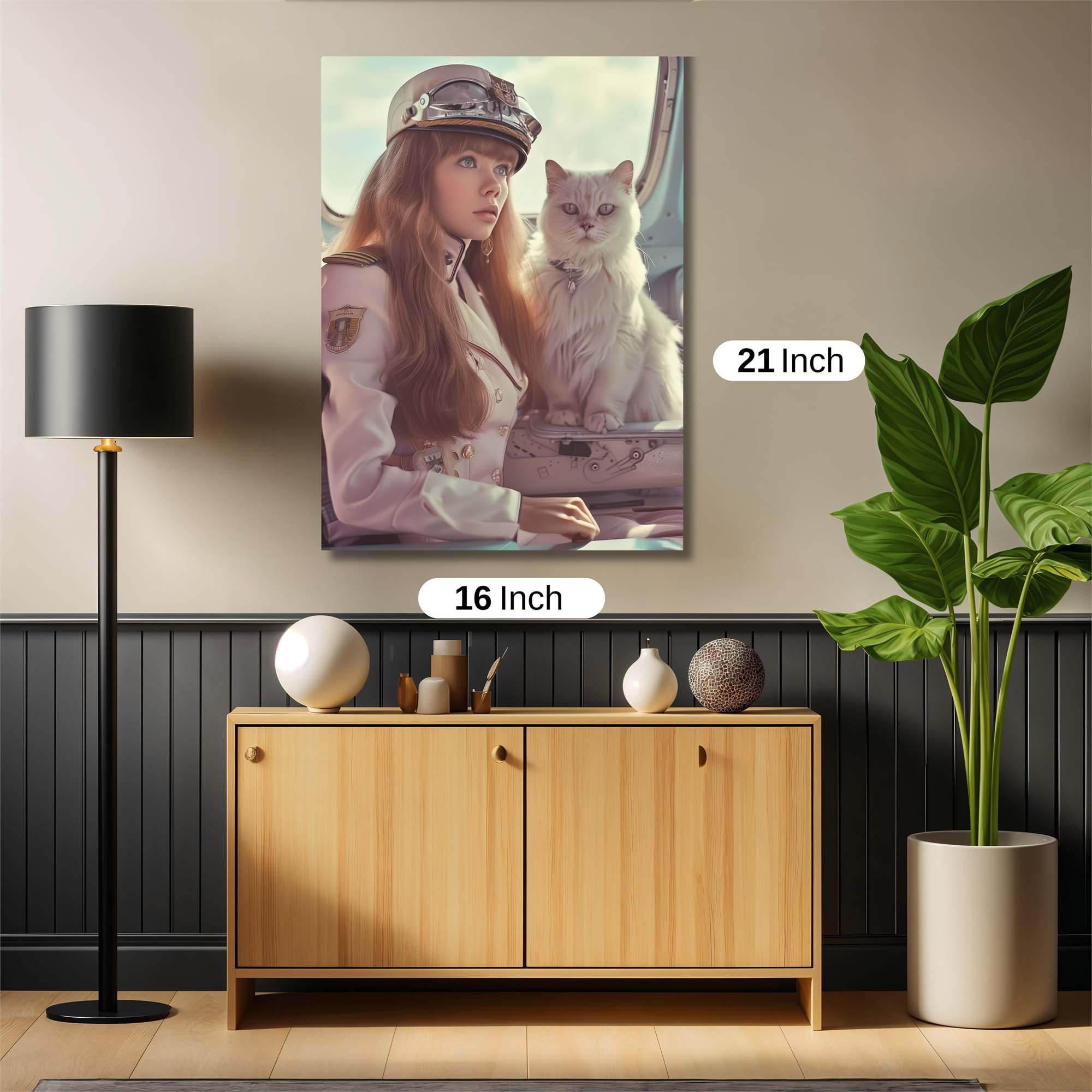 Captain Serene Safe Wall Magnetic / M