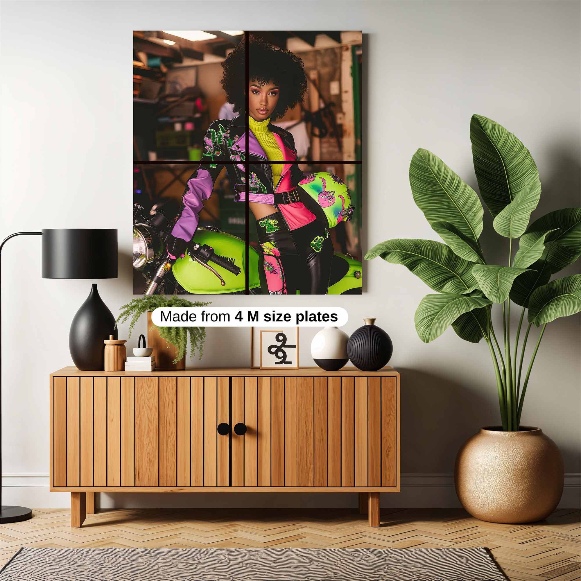 Biker Radiance Safe Wall Magnetic / M