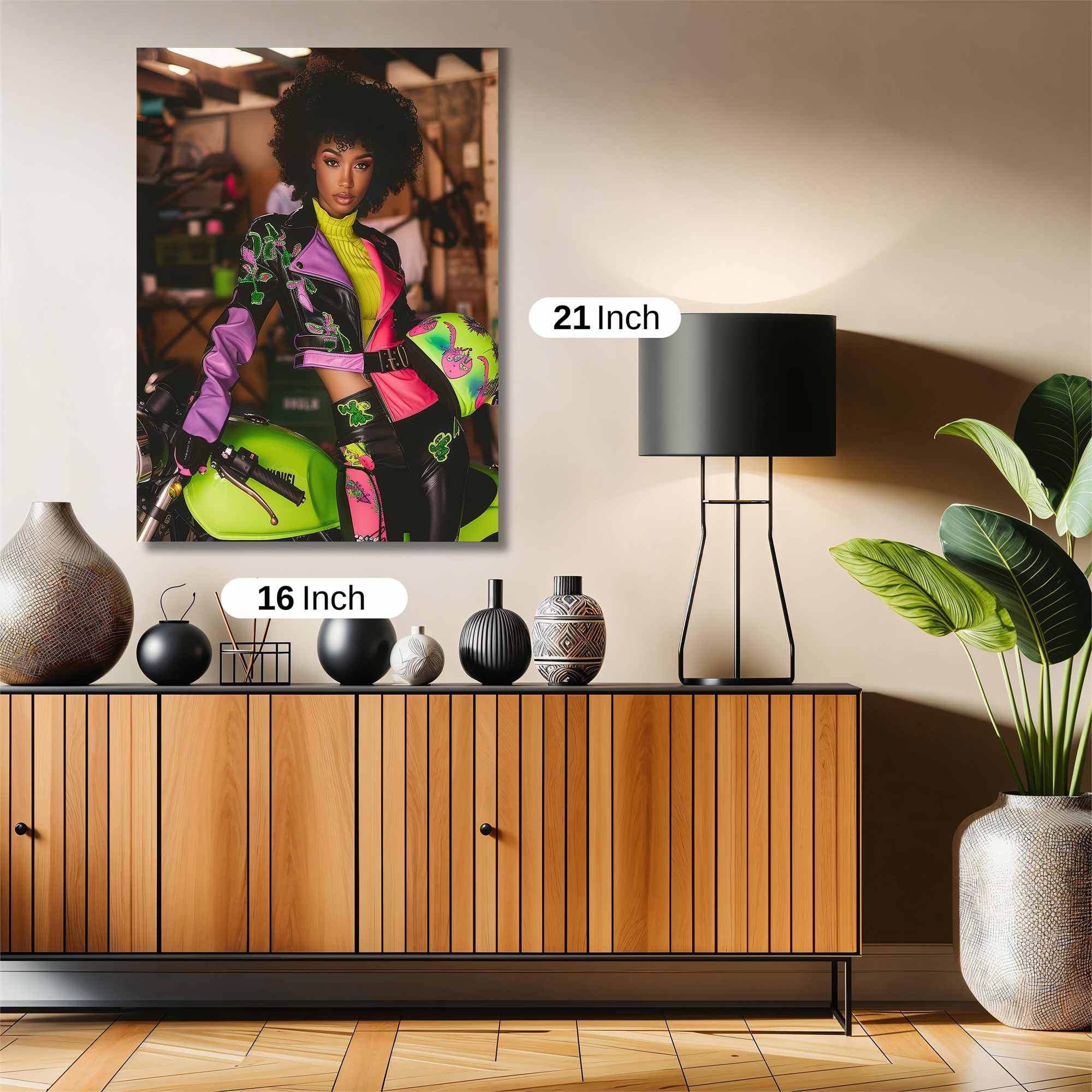 Biker Radiance Safe Wall Magnetic / M