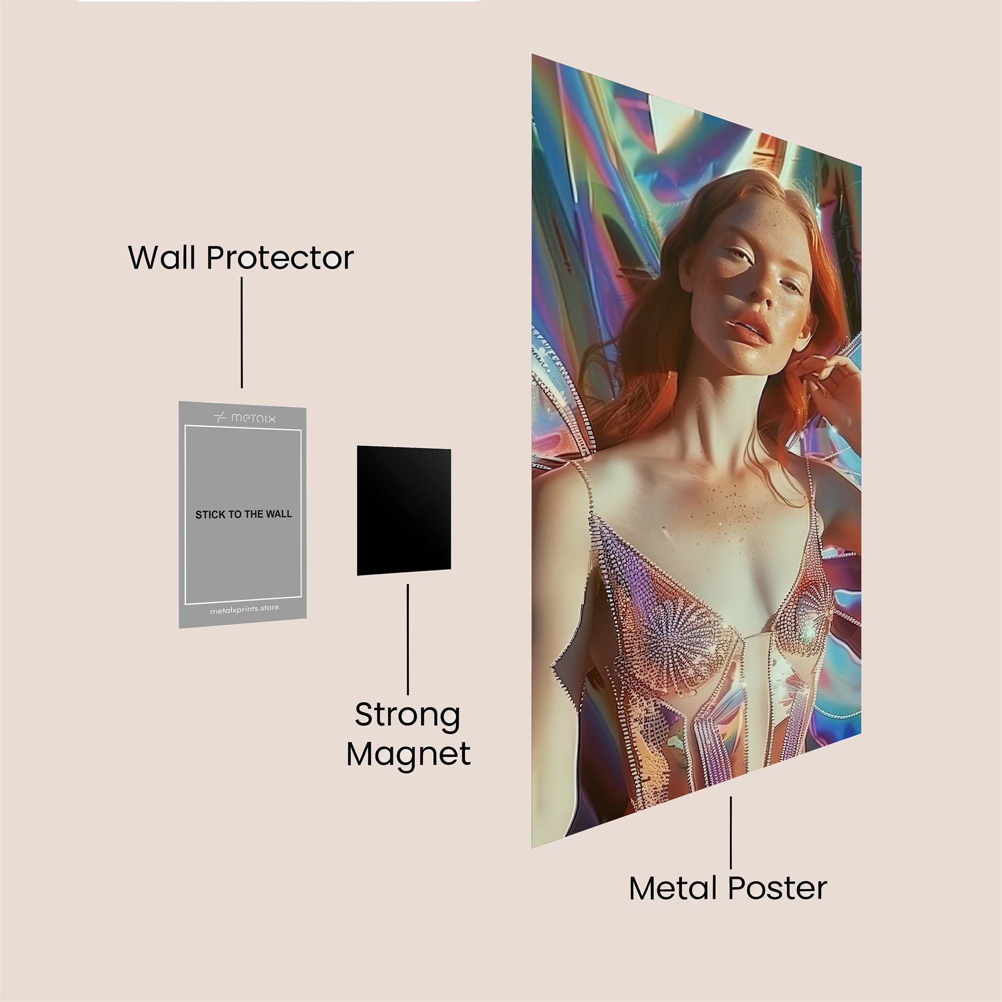 FairyGlow Safe Wall Magnetic / M