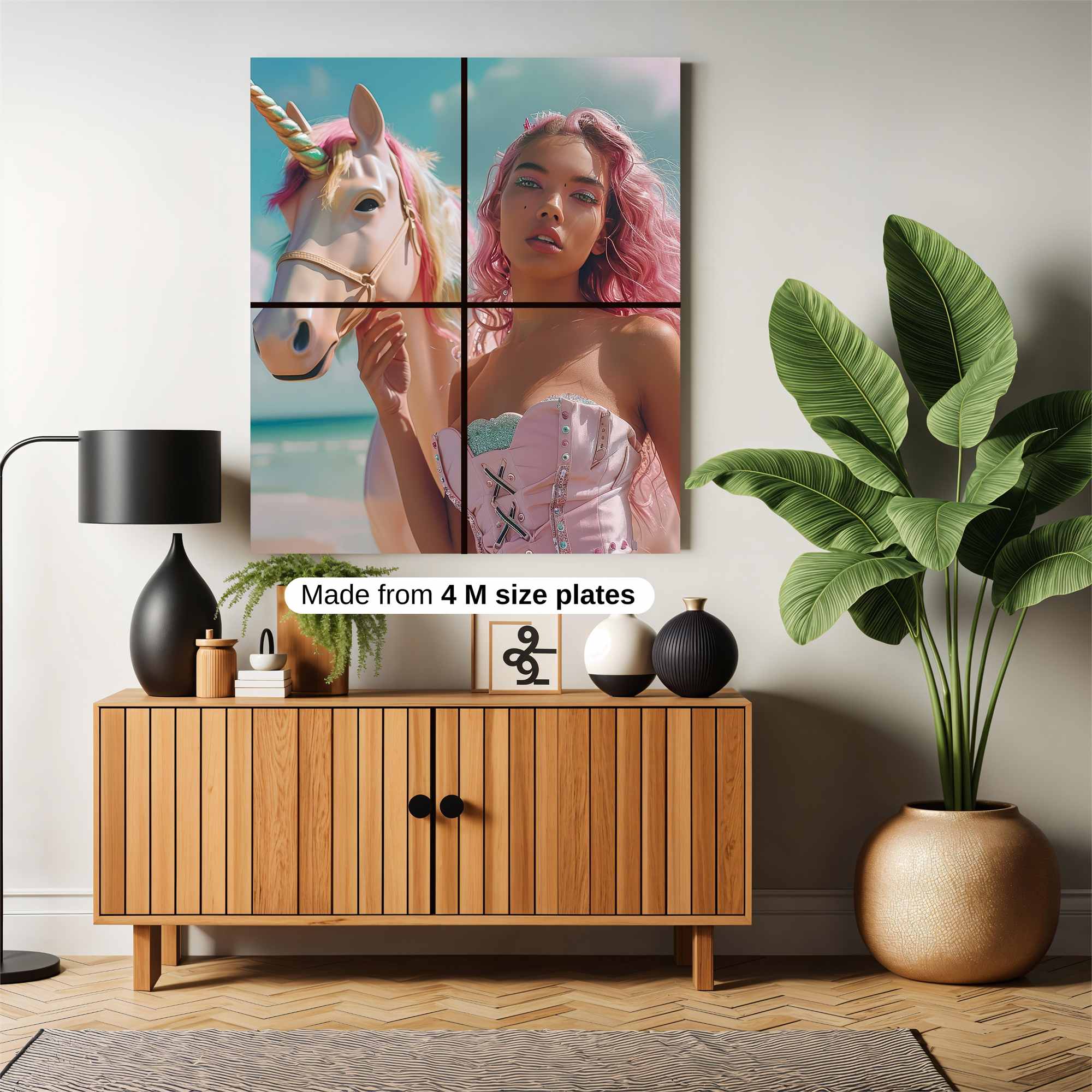 Unicorn Whimsy Safe Wall Magnetic / M