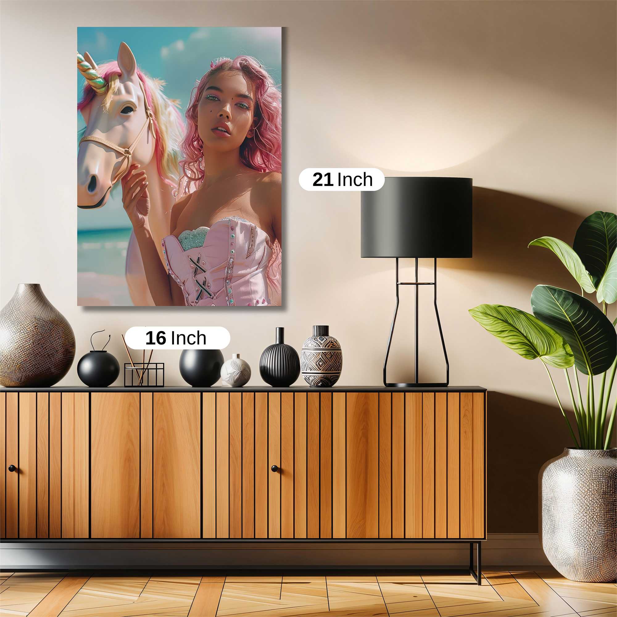 Unicorn Whimsy Safe Wall Magnetic / M