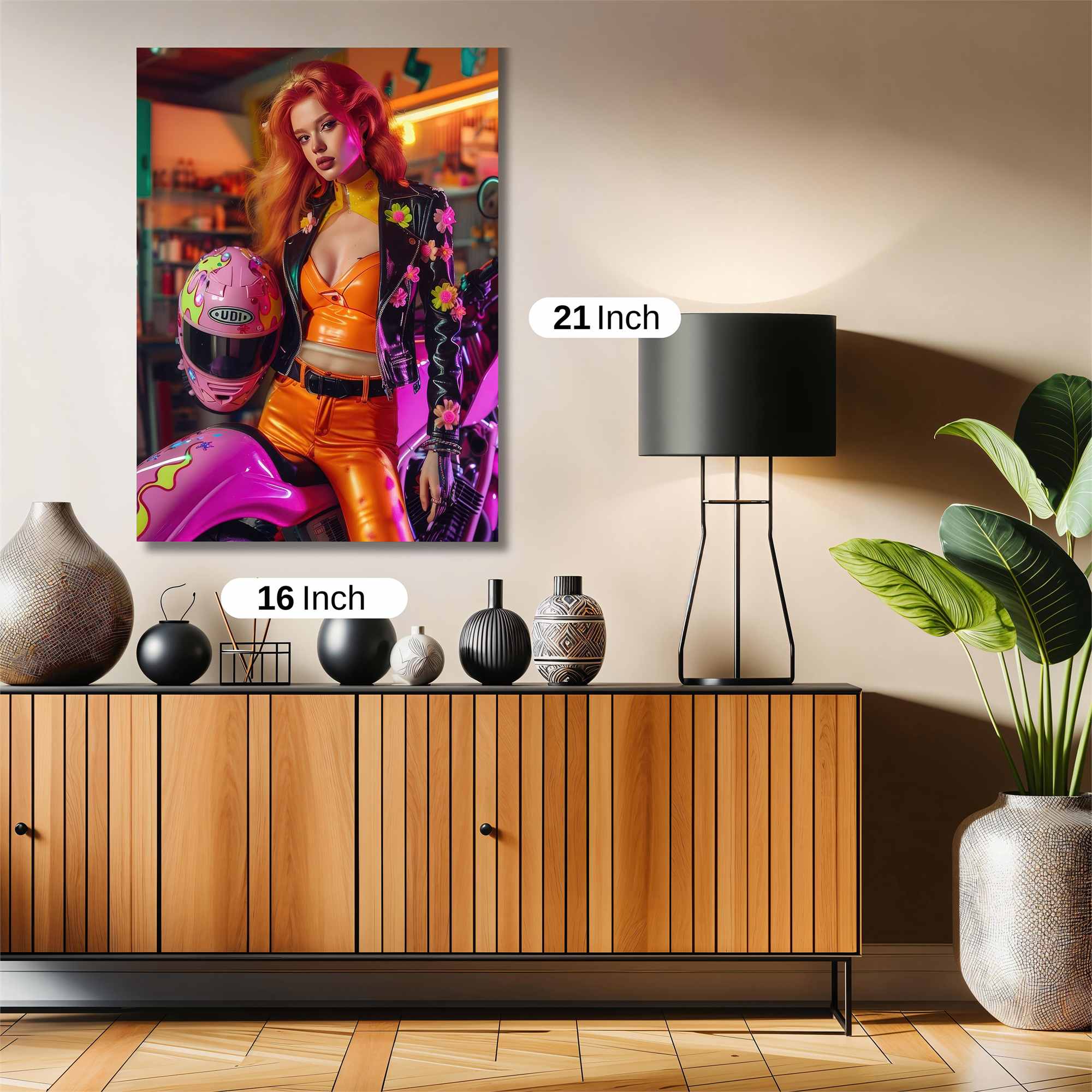 Neon Rebel Safe Wall Magnetic / M