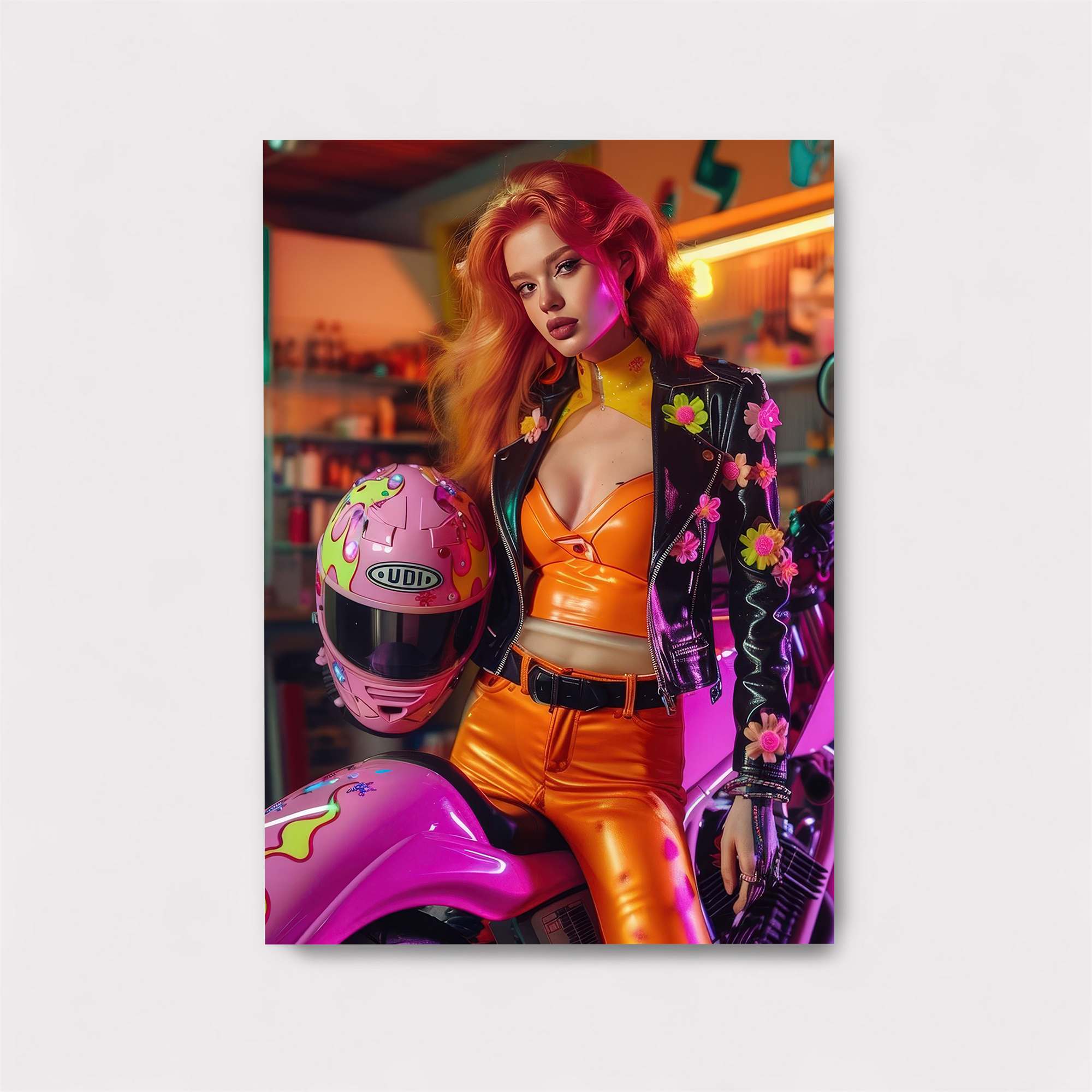 Neon Rebel Safe Wall Magnetic / M
