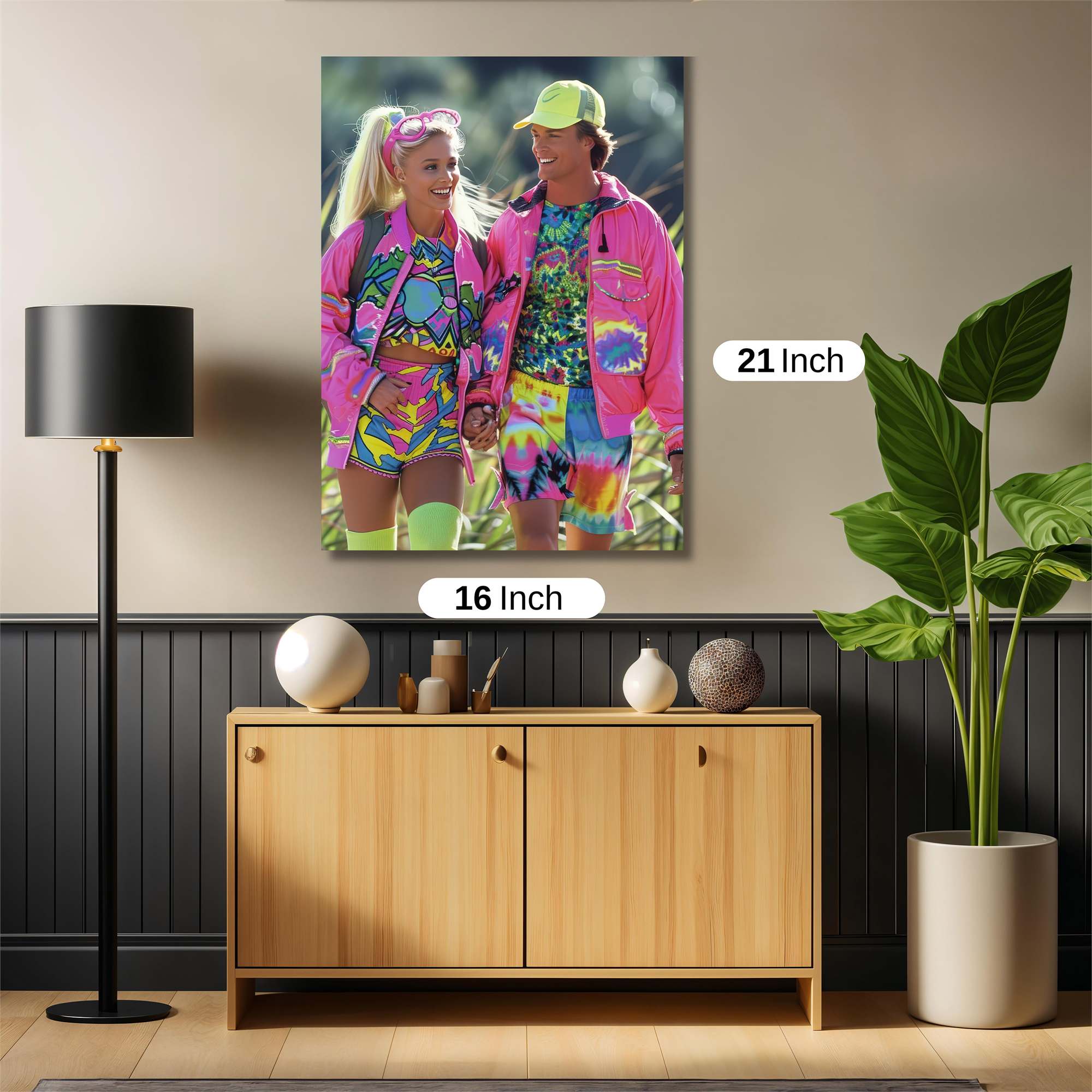 Neon Bliss Safe Wall Magnetic / M