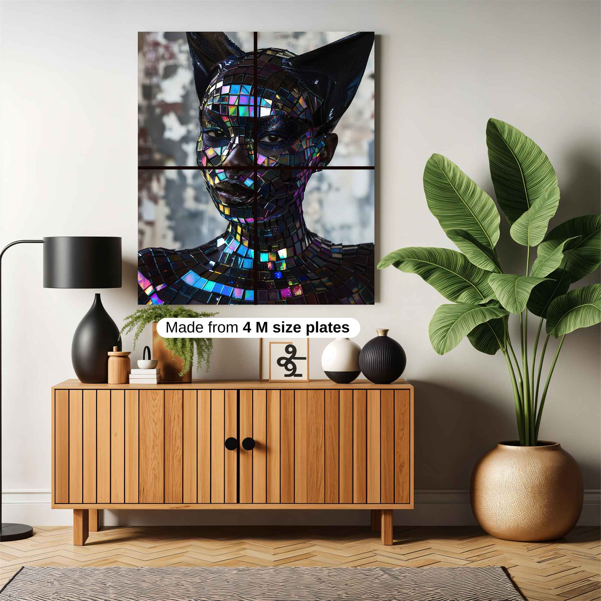 Mosaic Enigma Safe Wall Magnetic / M