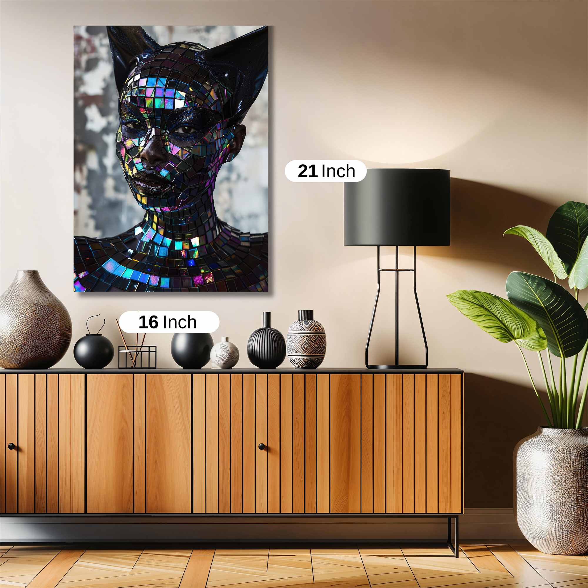 Mosaic Enigma Safe Wall Magnetic / M