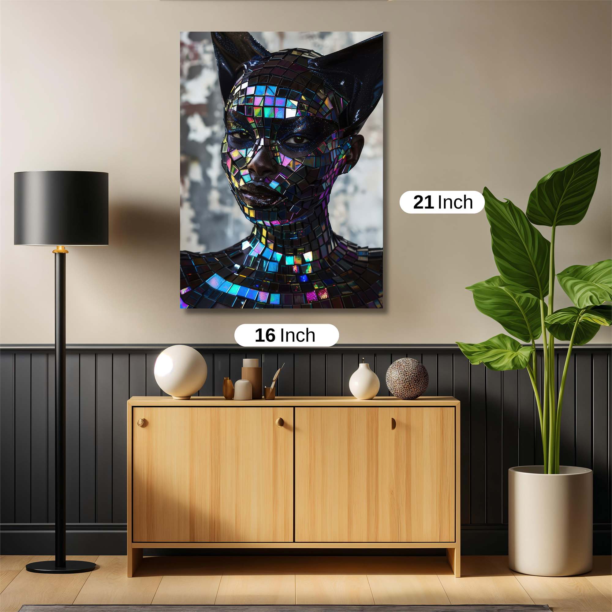 Mosaic Enigma Safe Wall Magnetic / M