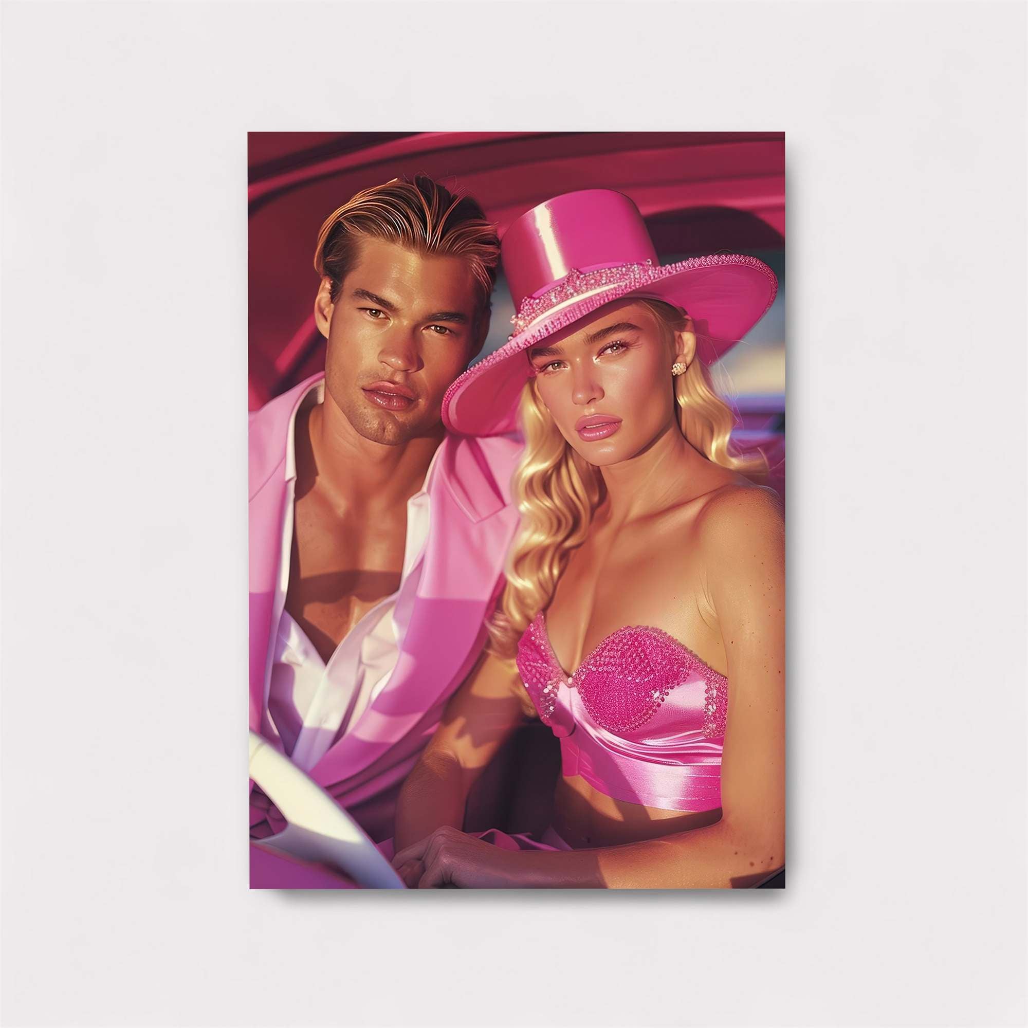 Pink Elegance Safe Wall Magnetic / M