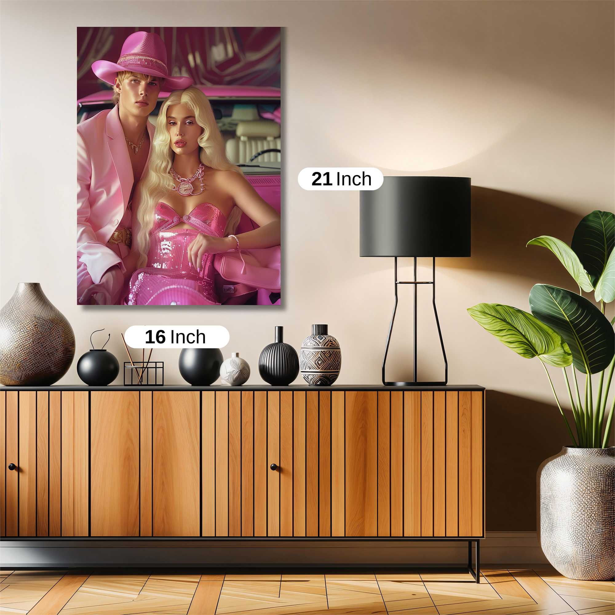 Pink Extravaganza Safe Wall Magnetic / M