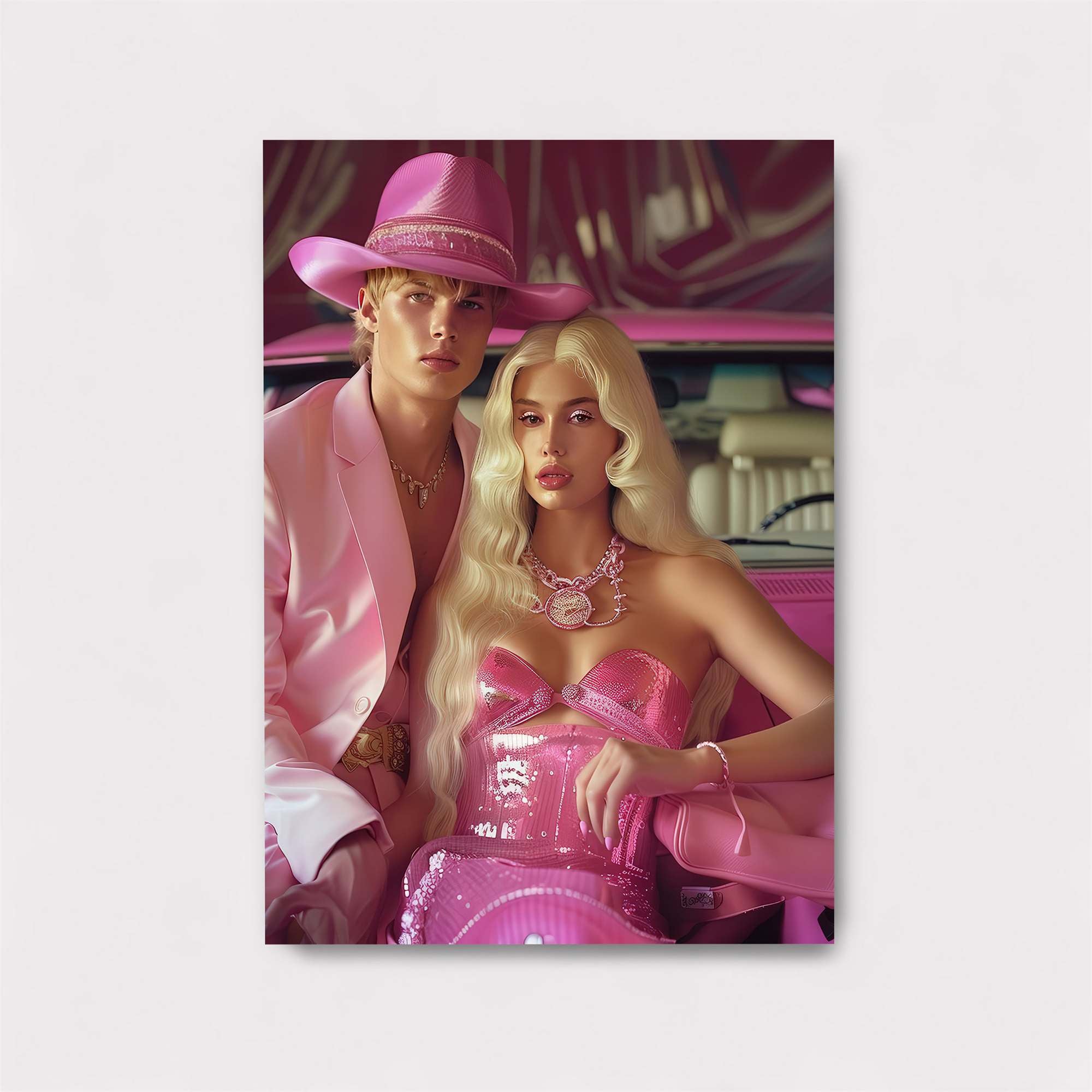 Pink Extravaganza Safe Wall Magnetic / M