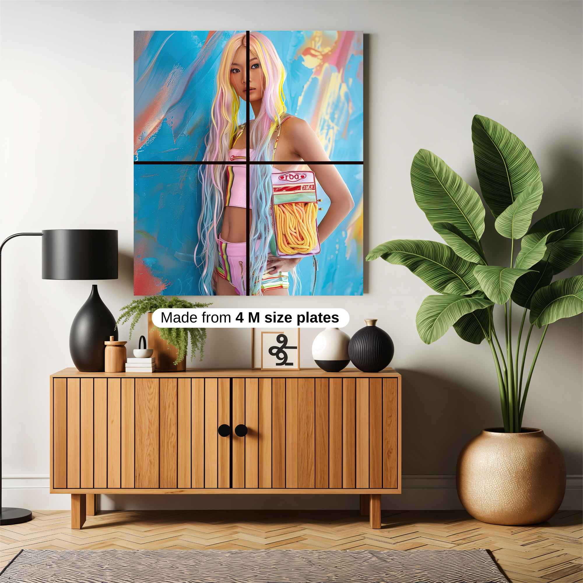 Rainbow Radiance Safe Wall Magnetic / M