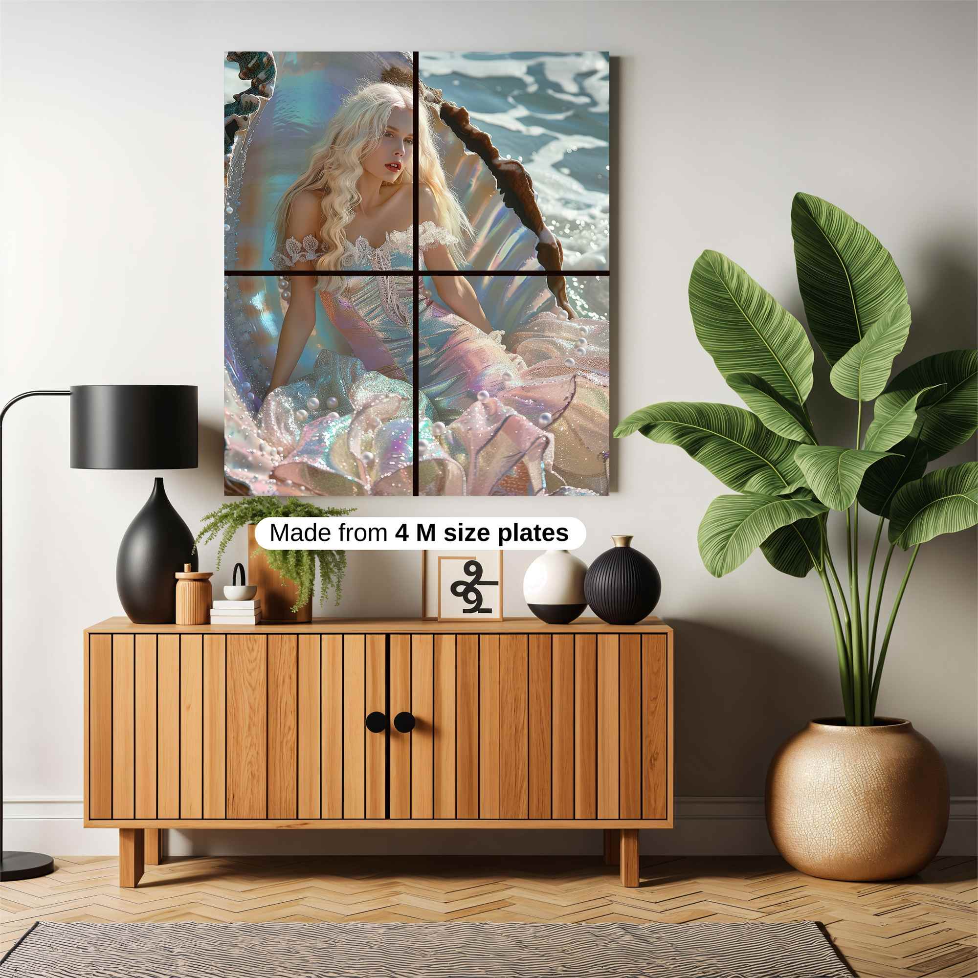 Mermaid Serenity Safe Wall Magnetic / M