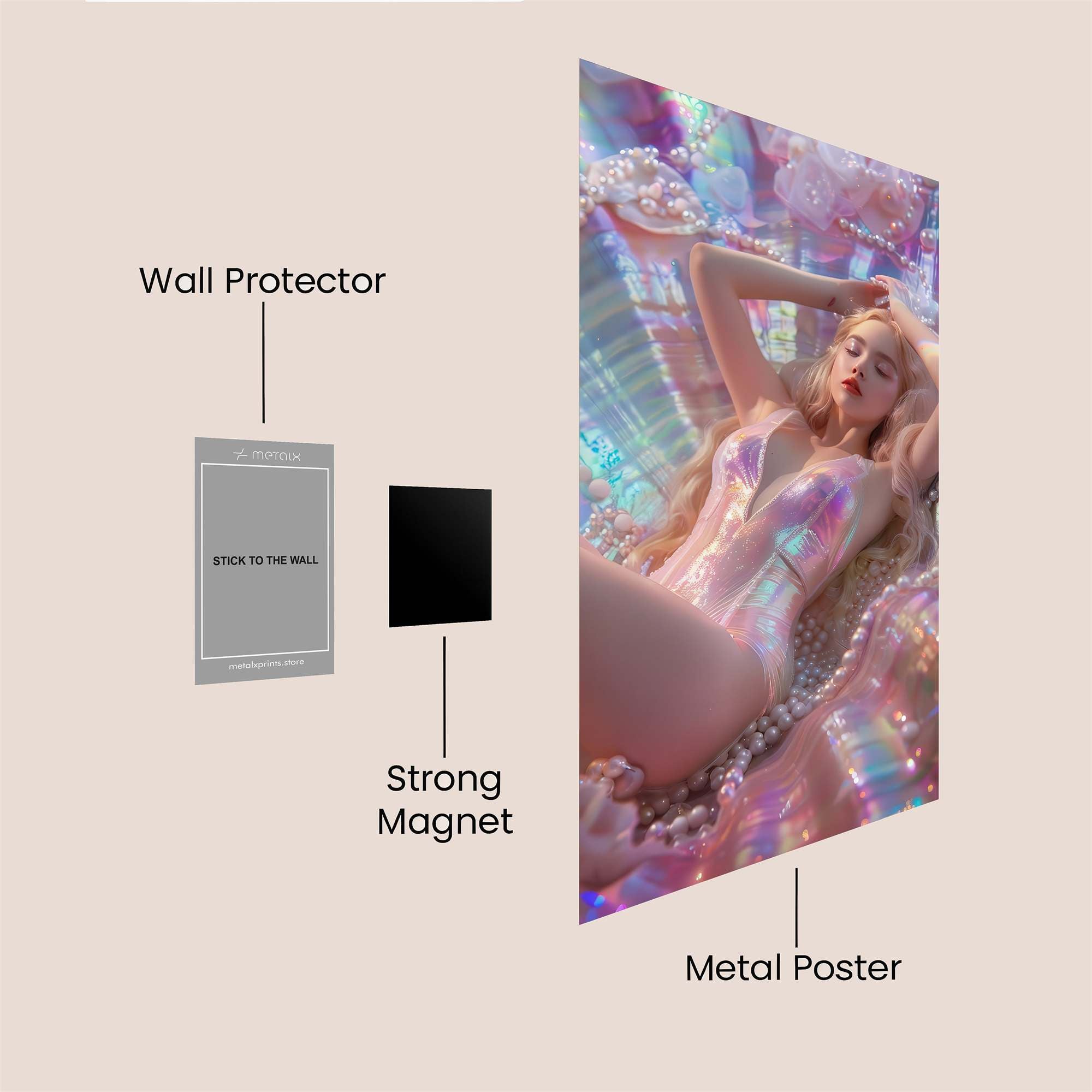 PearlDream Safe Wall Magnetic / M